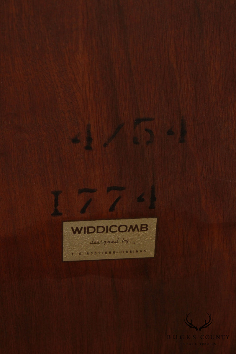 T. H. Robsjohn Gibbings for Widdicomb 32 inch Square Walnut Coffee Table