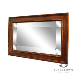 Regency Style Large Carved Frame Segmented Mantel Mirror