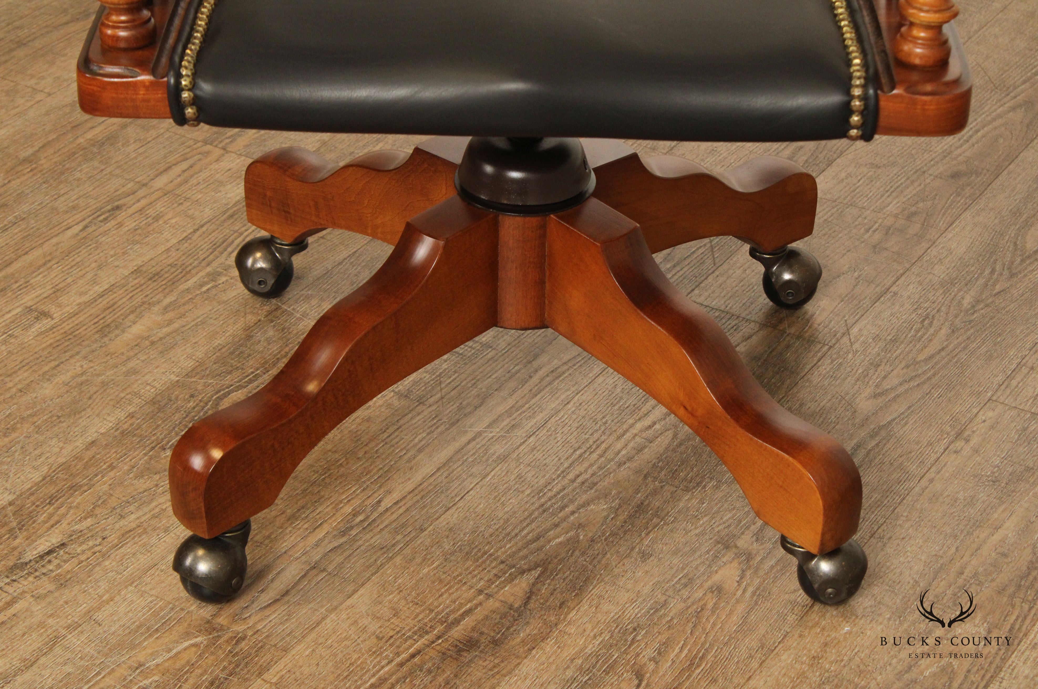 Frederick Duckloe Comb Back Windsor Office Desk Chair