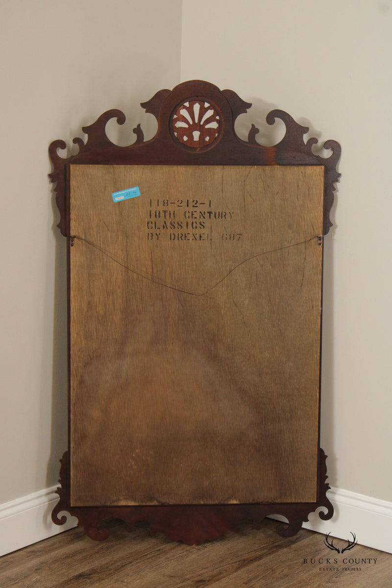 Drexel Heritage '18th Century Classics' Chippendale Style Mahogany Wall Mirror