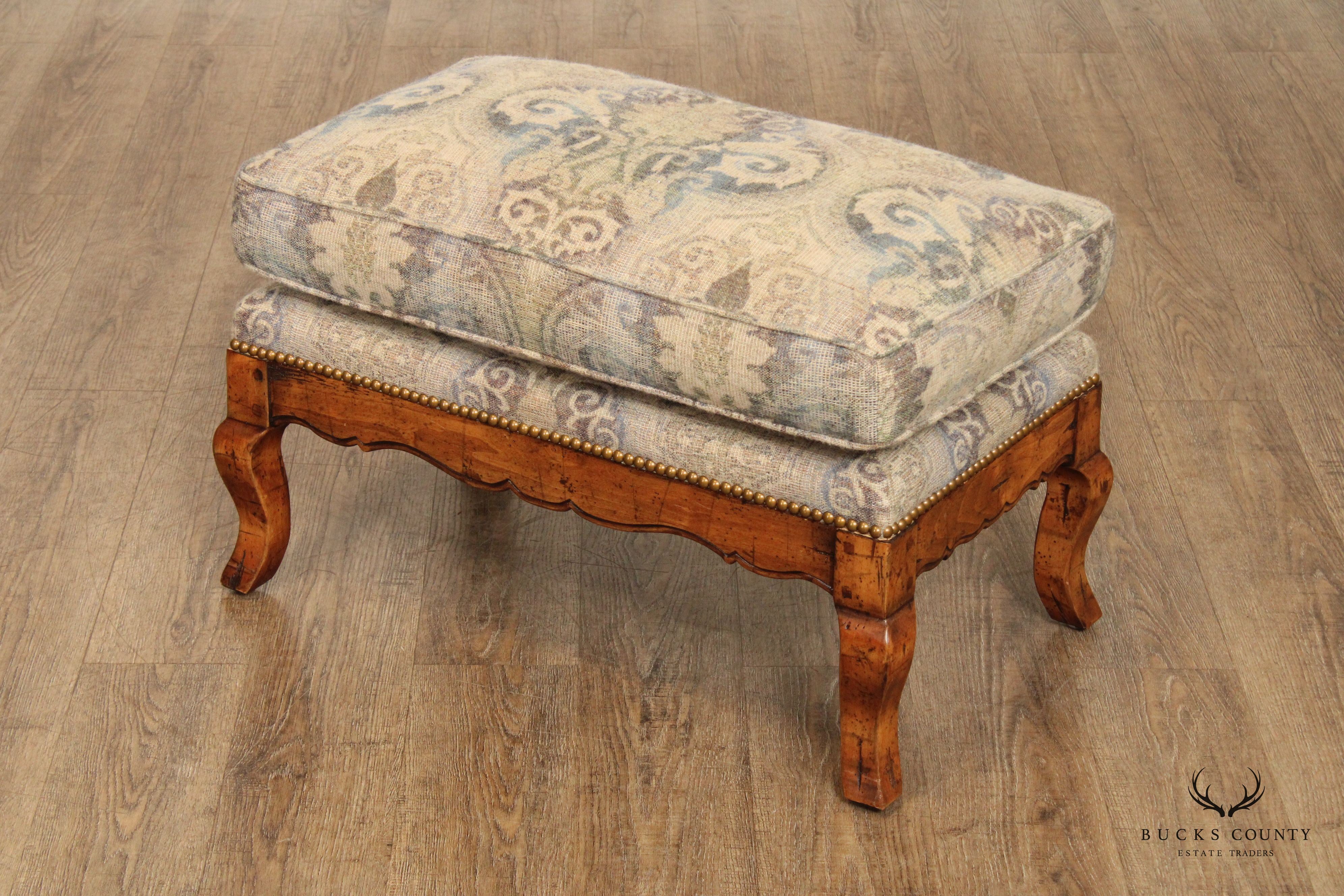 Guy Chaddock French Style Ottoman