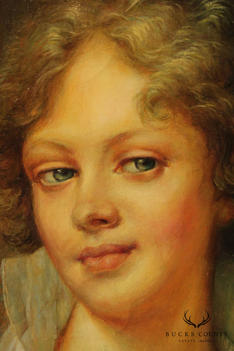Oil Painting 'Portrait of Maria Lopoukhina' After Vladimir Borovikovsky
