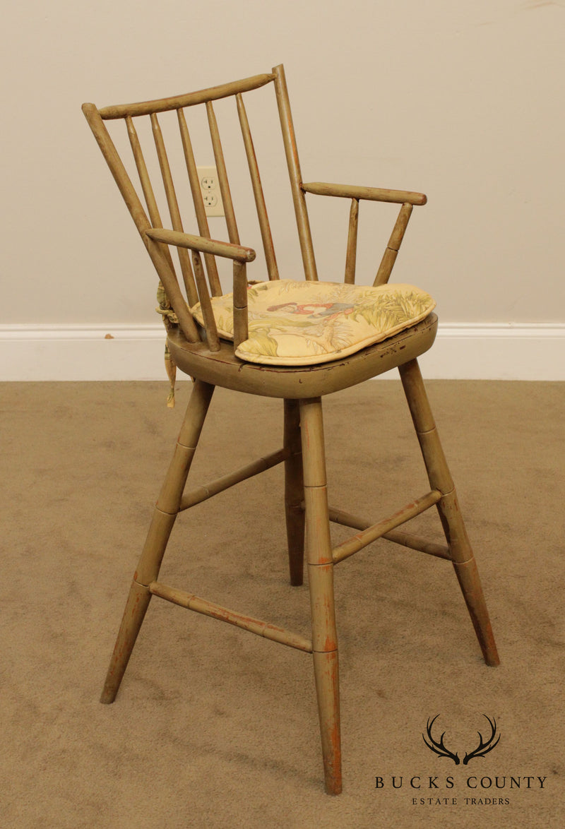 Cohasset Colonials Quality Reproduction Windsor High Chair