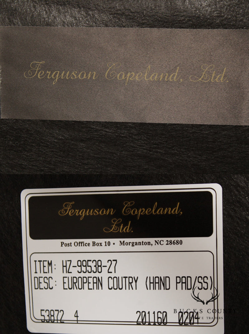 Ferguson Copeland European Country Crest Leather Armchair