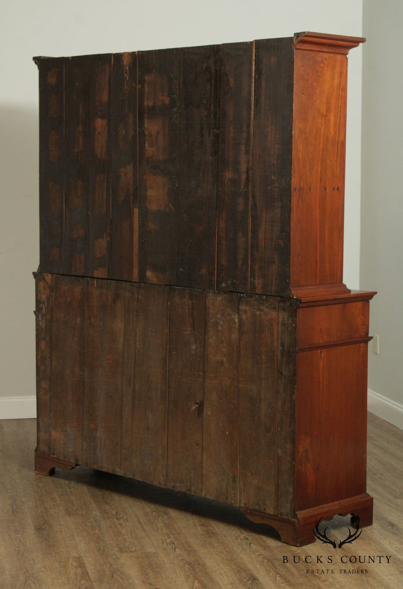 Antique 18th Century American Walnut Dutch Cupboard