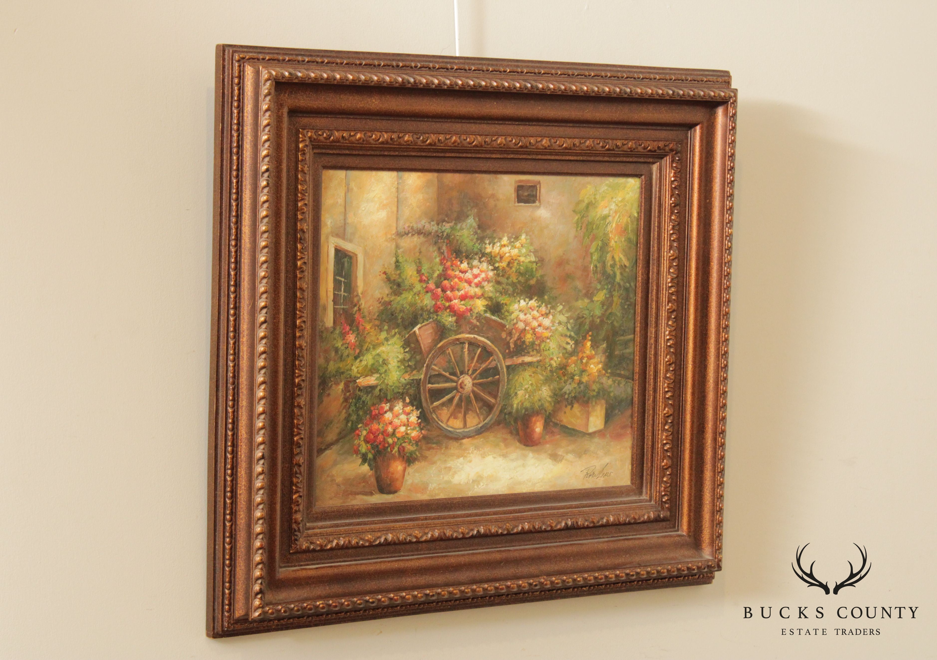 Prestige Arts Flower Garden Still Life Painting