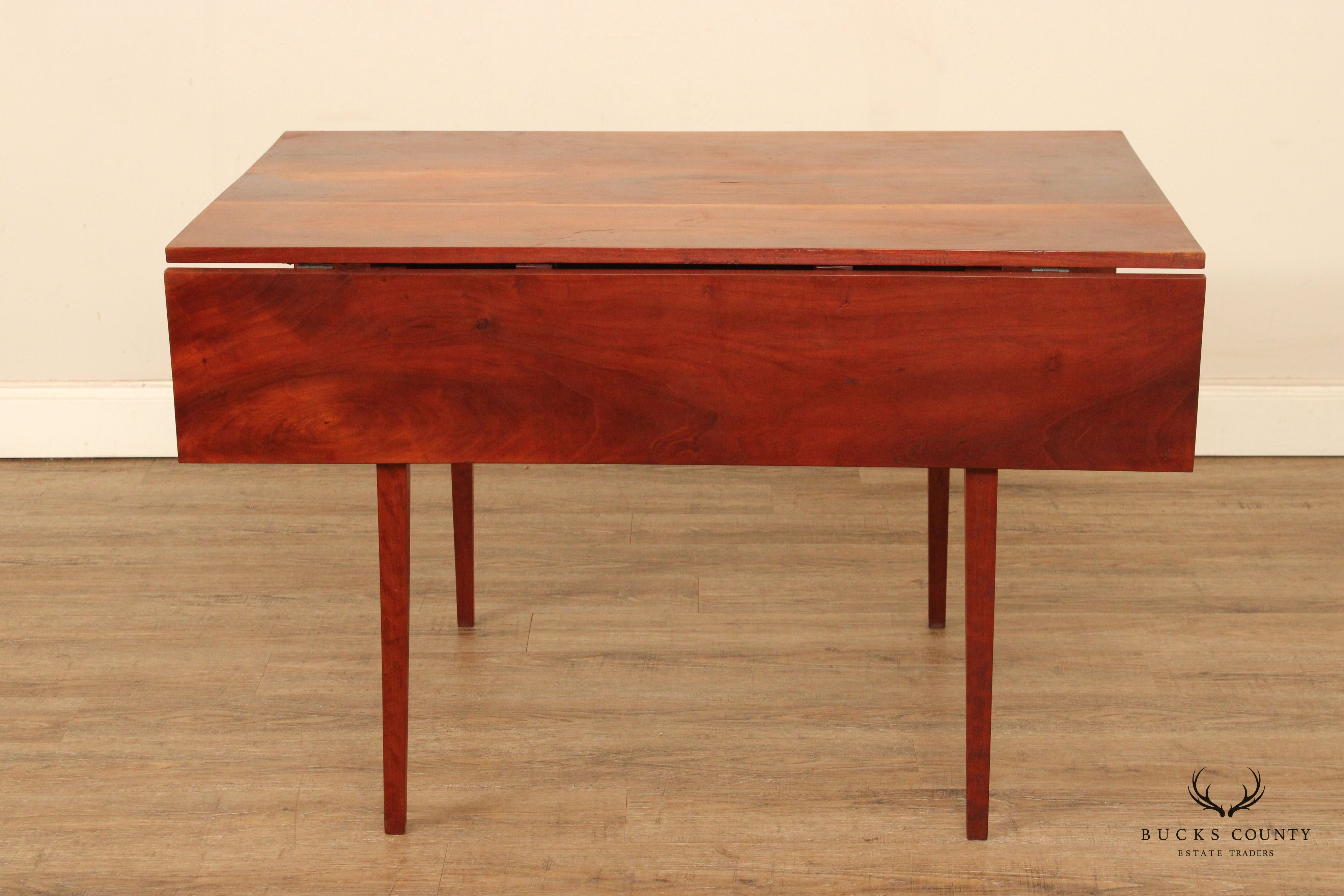 Ray Curran Studio Made Walnut Drop Leaf Dining Table