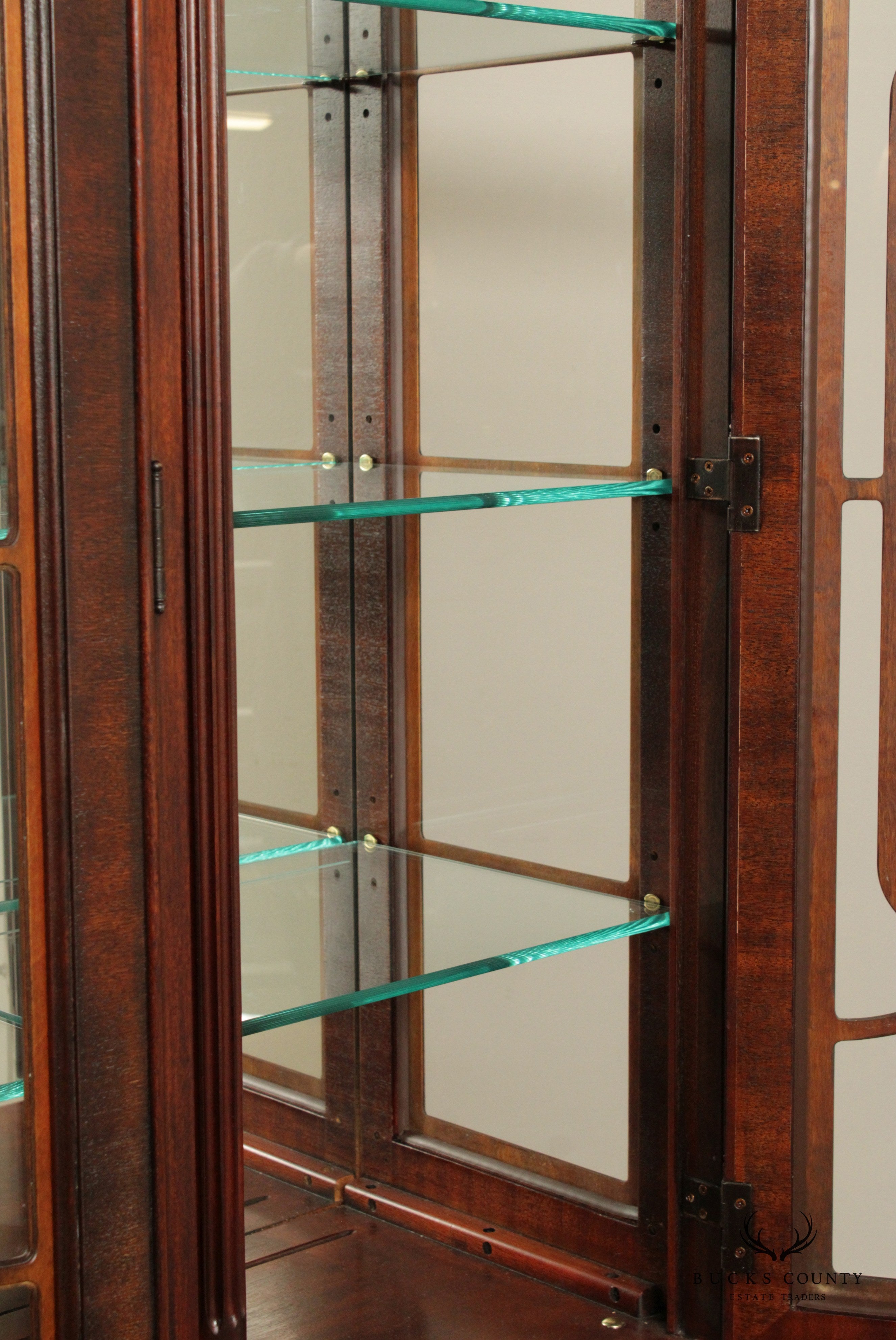 Drexel Heritage Nine Elms Collection Breakfront China Cabinet