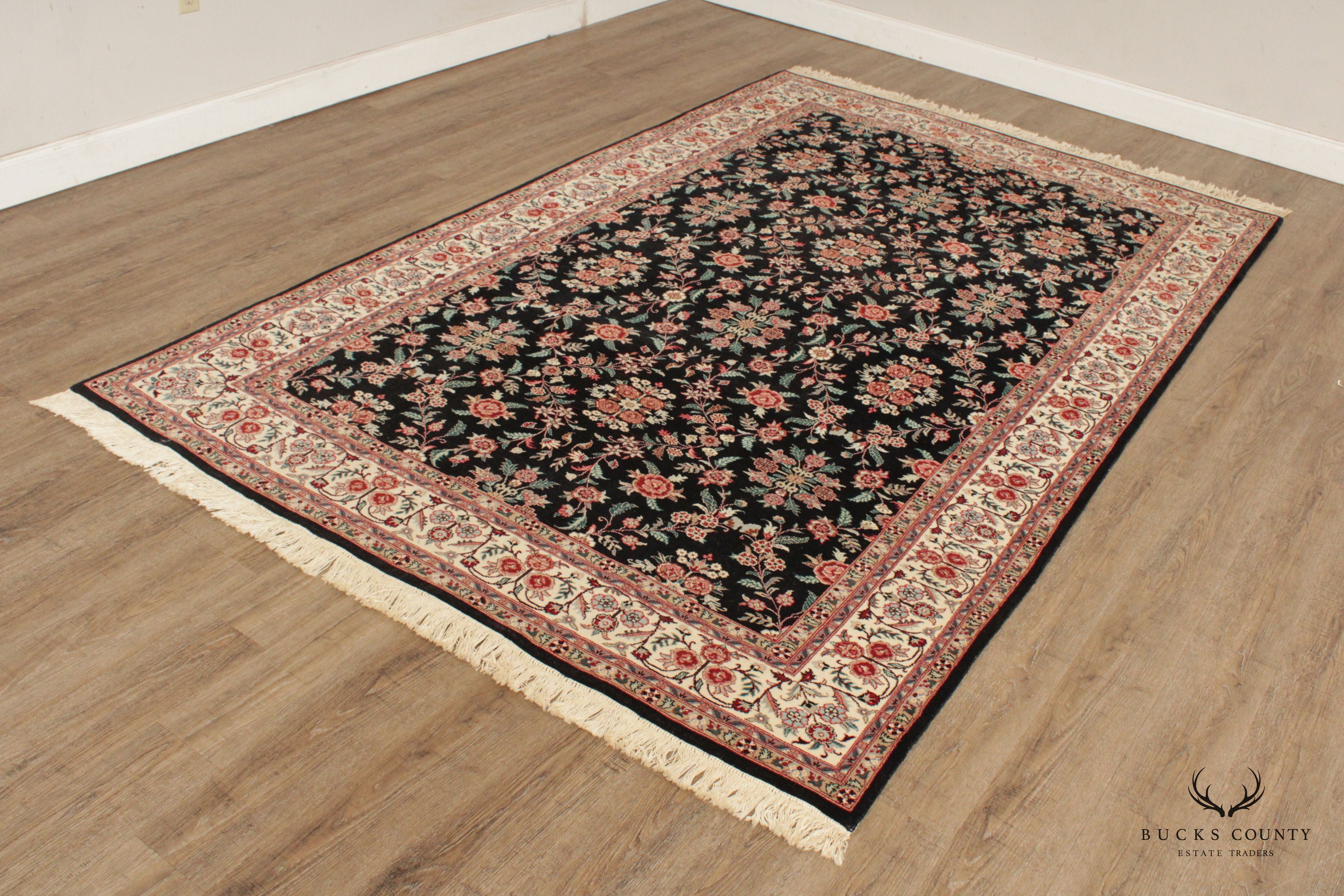 Persian Tabriz Area Rug, 10' x 6'