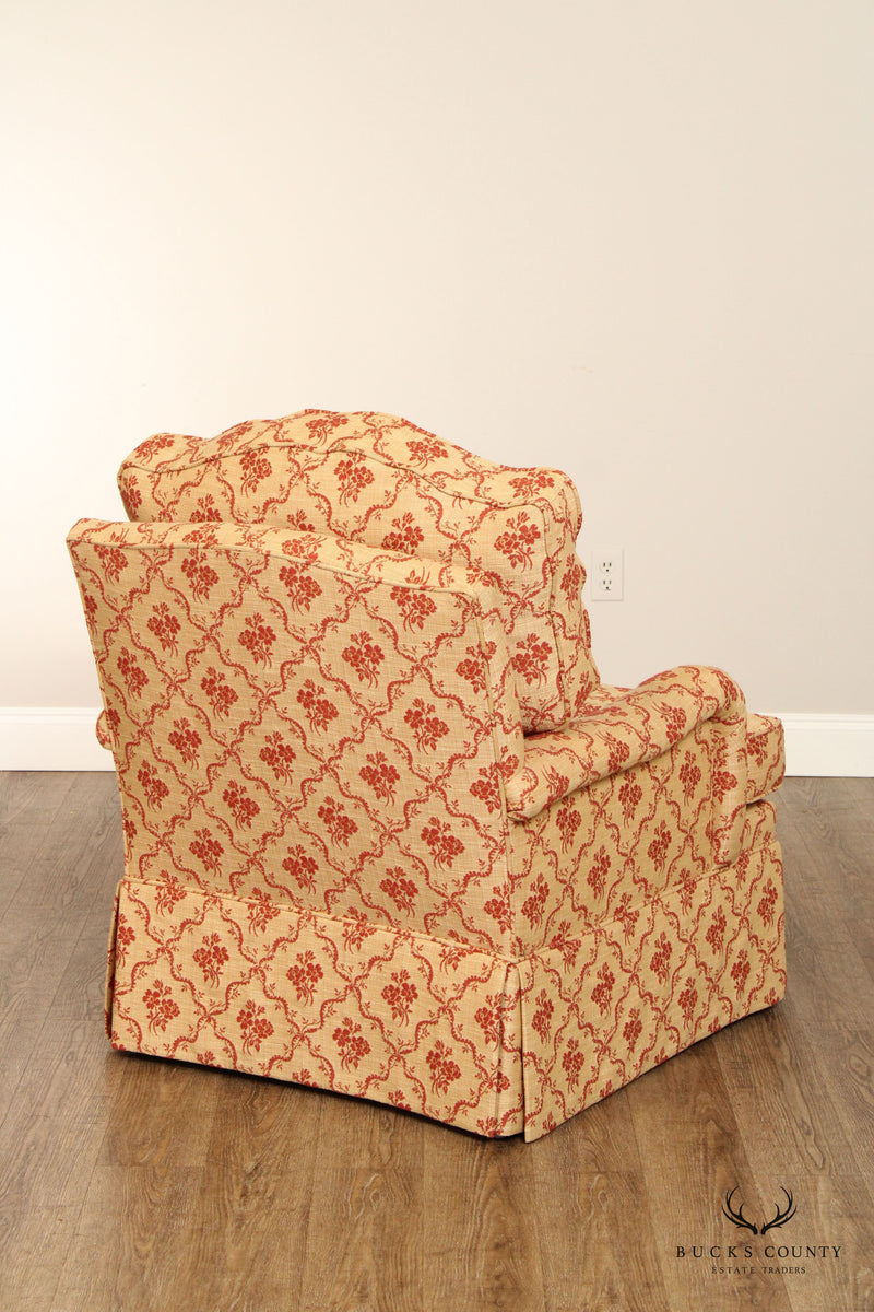 Kindel Traditional Upholstered Lounge Armchair