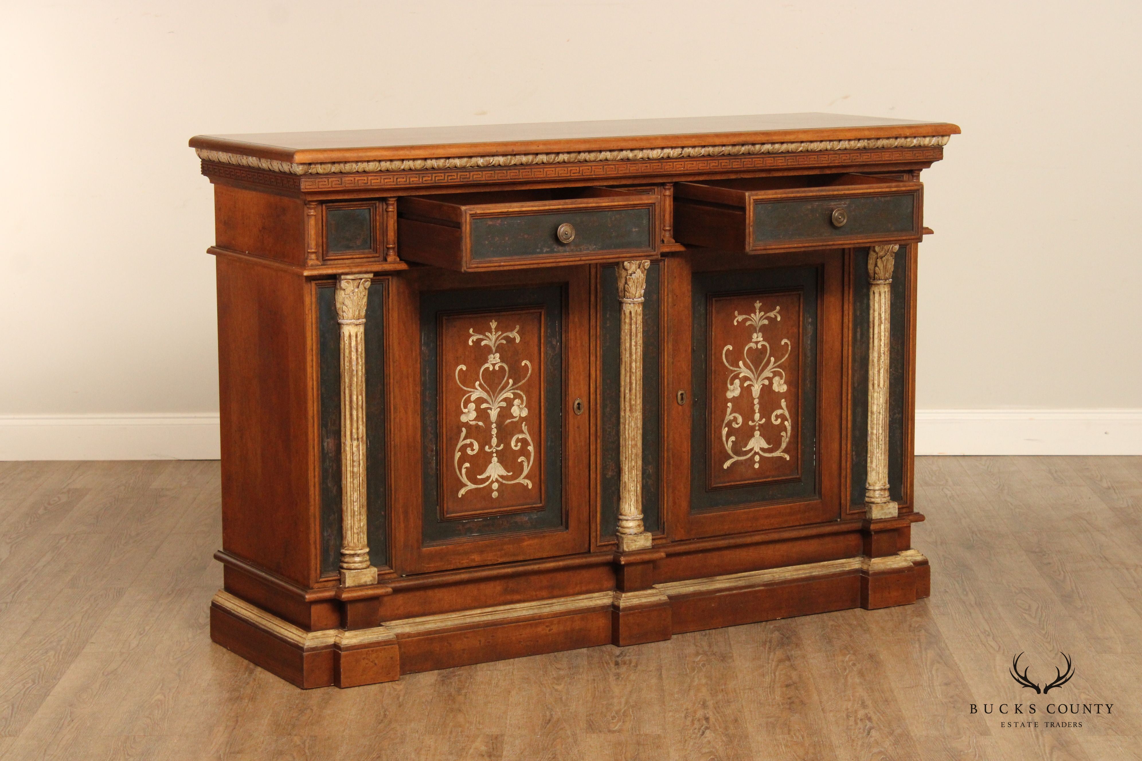 Hekman Turazza Italian Tuscan Style Sideboard Buffet