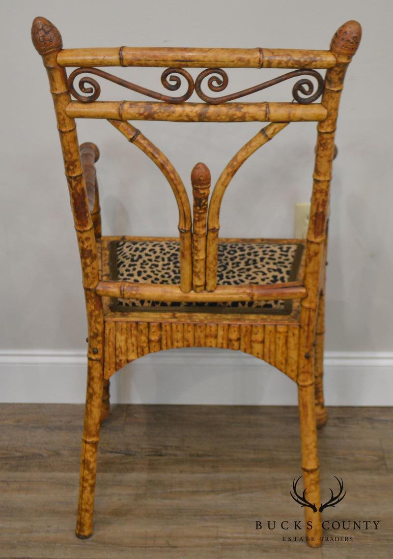 Antique 19th Century English Victorian Armchair