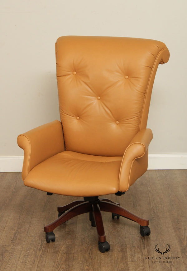 Leathercraft Tufted Leather Executive Office Armchair (E)