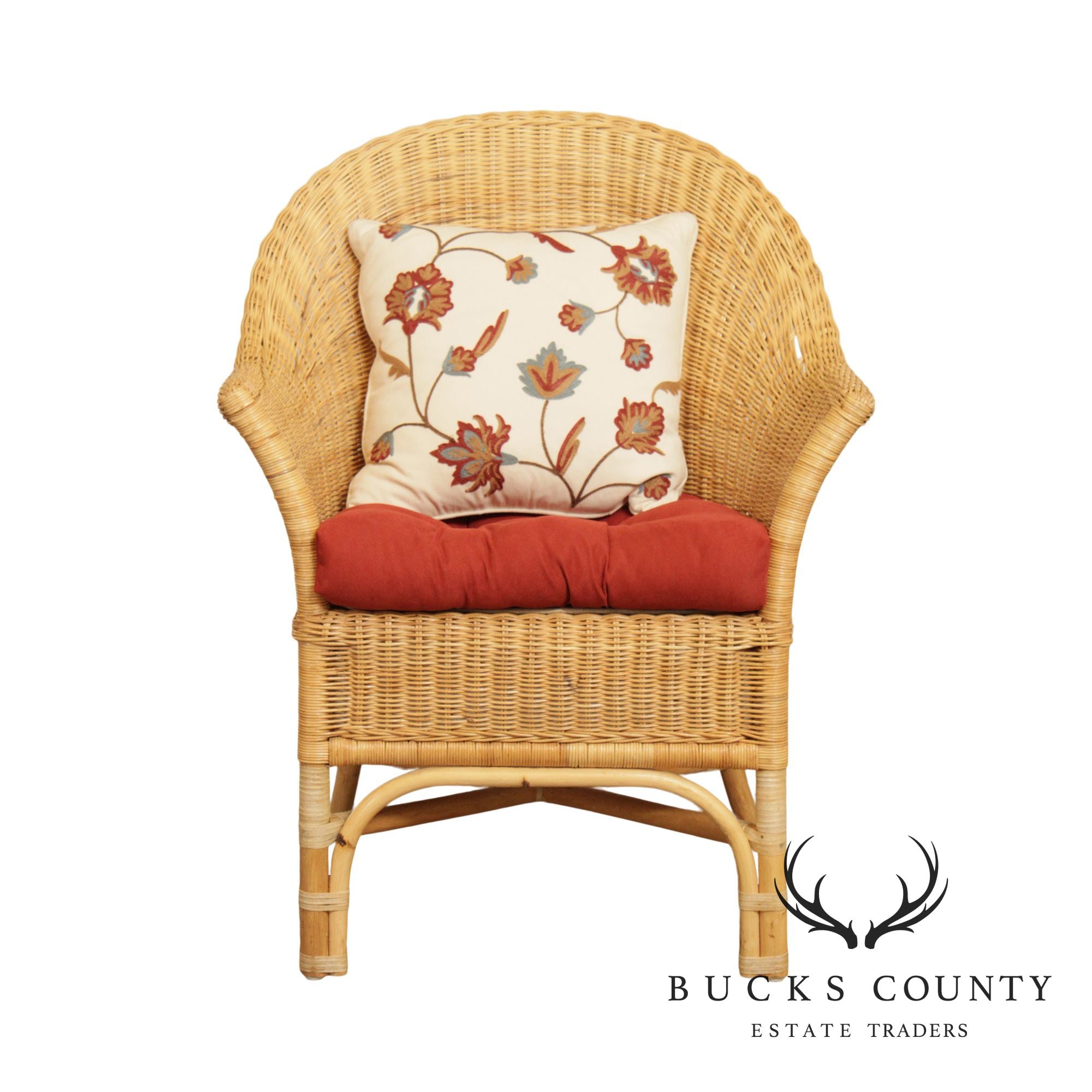 Quality Wicker Rattan Armchair