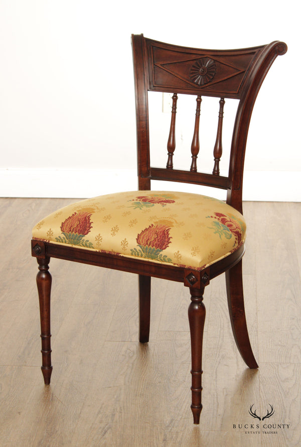 Hickory Chair Co. Regency Style Mahogany Side Chair