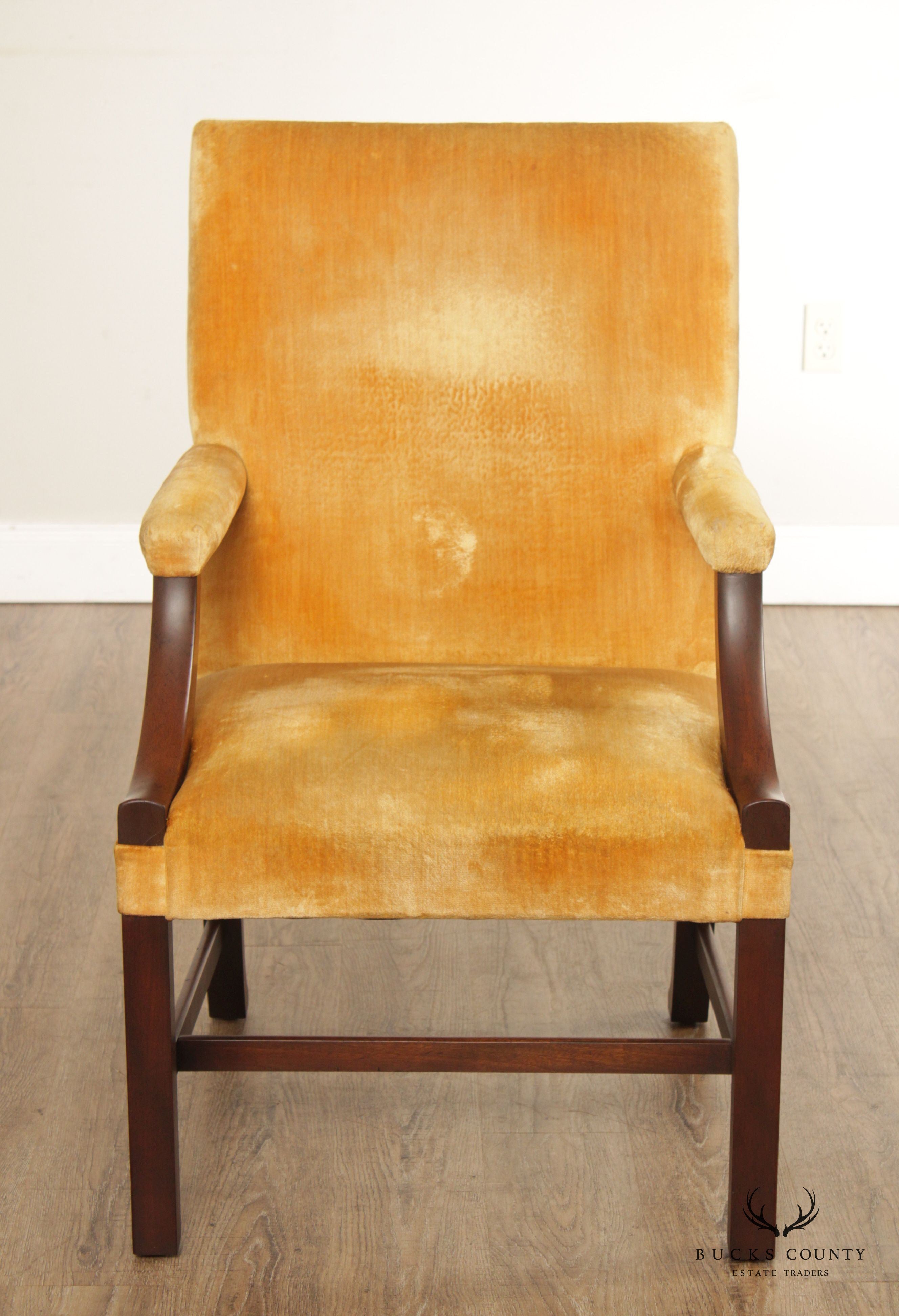 Kittinger Williamsburg Adaptation Mahogany Lolling Chair