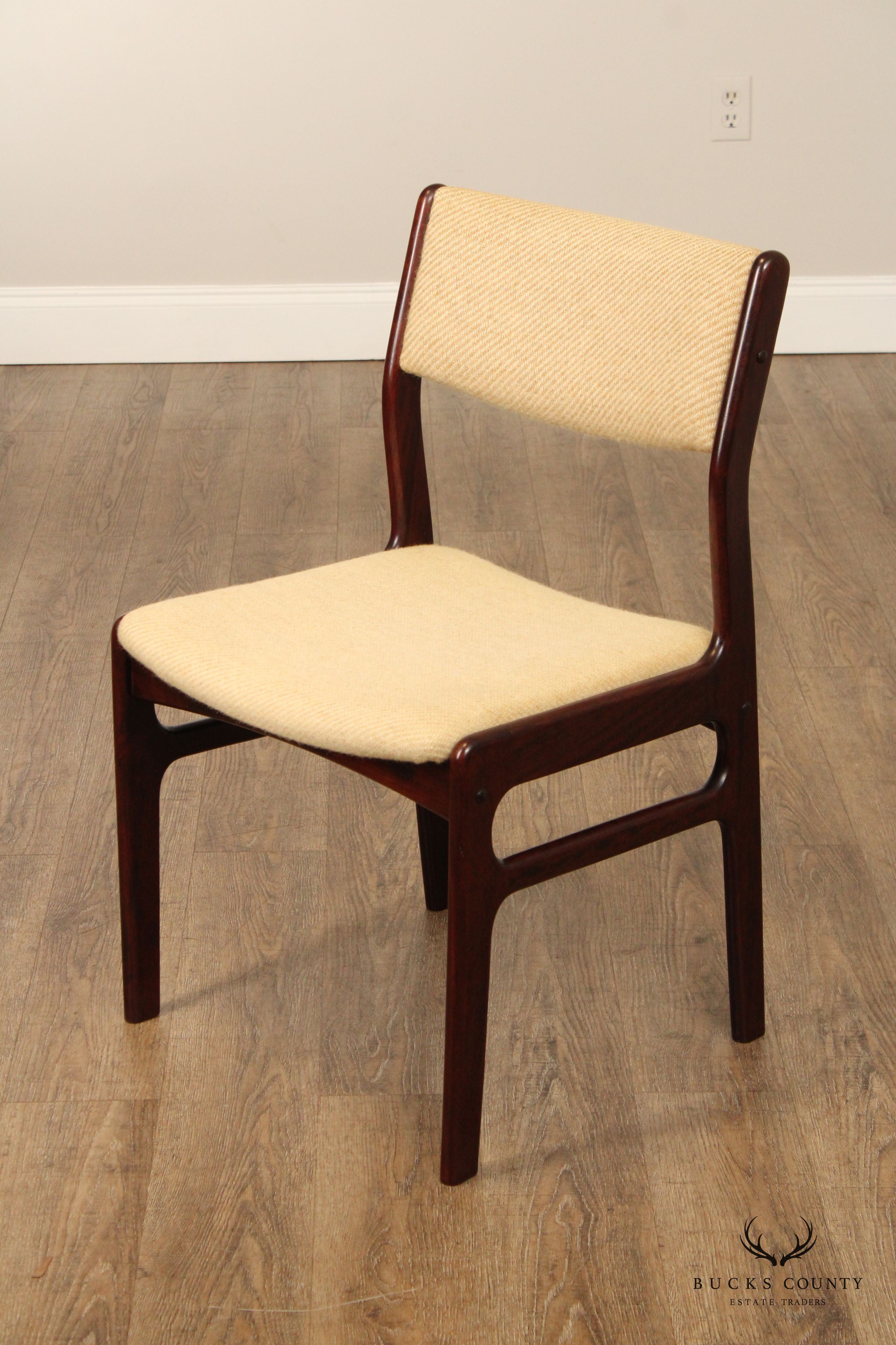 Dyrlund Danish Modern Rosewood  Side Chair