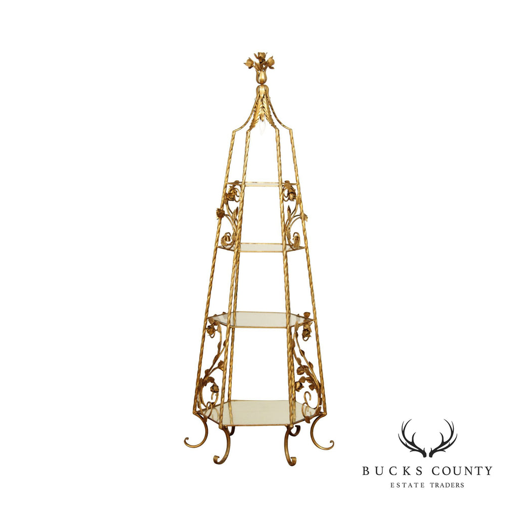 Victorian Style Cast Iron Three-Tier Plant Stand or Small Etagere – Bucks  County Estate Traders