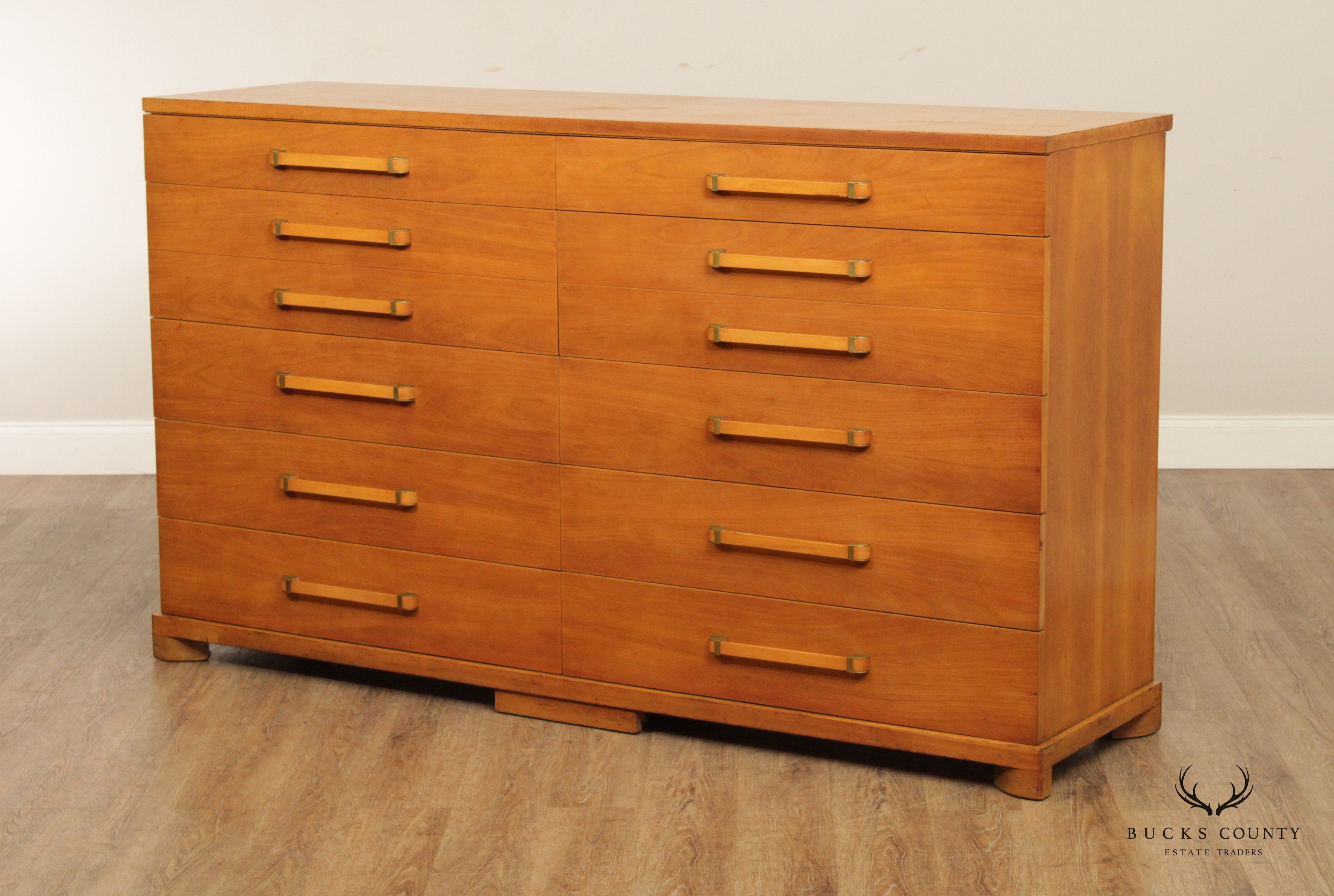 John Widdicomb Mid Century Modern Large 10 Drawer Dresser