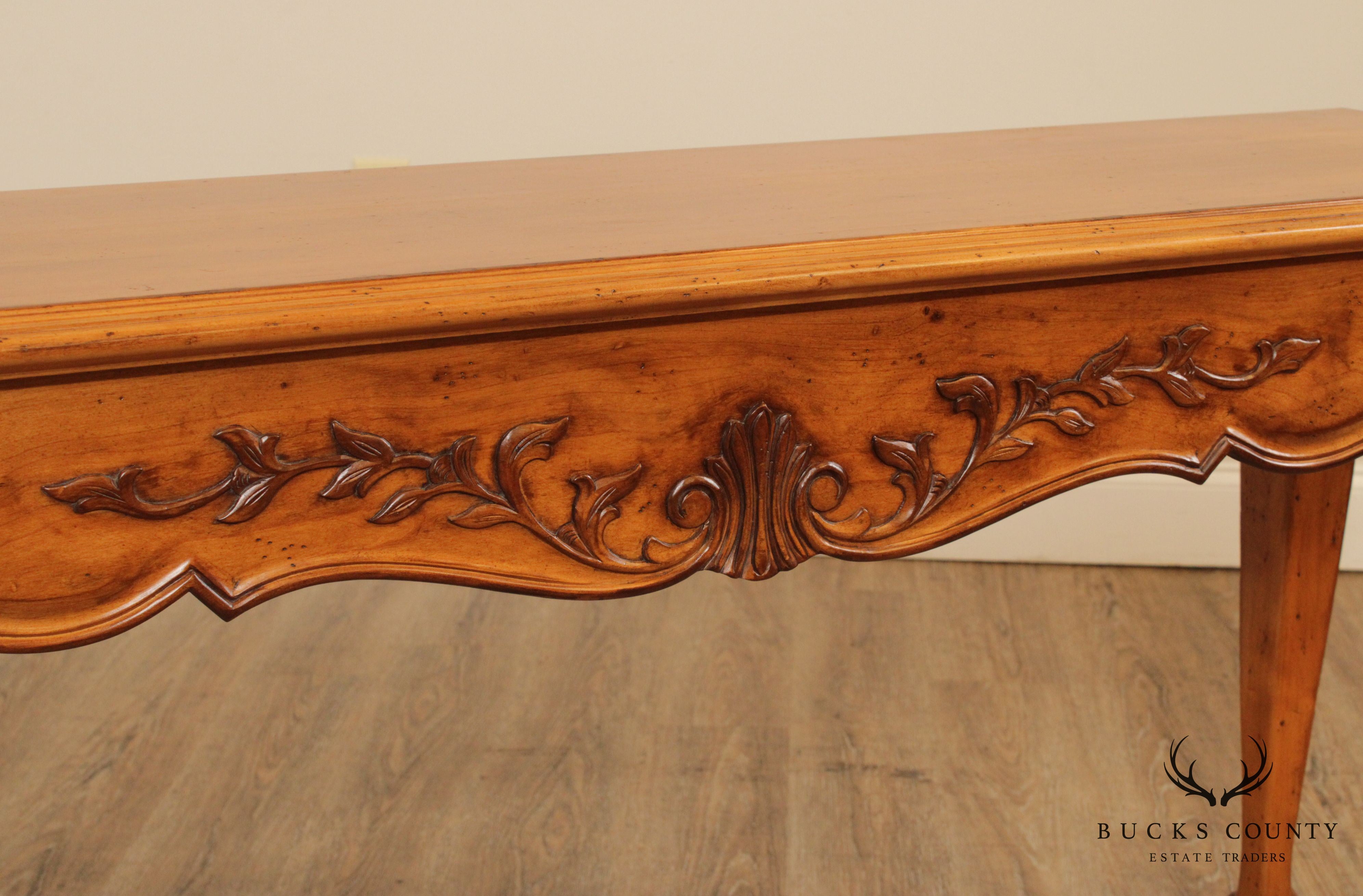 French Country Style 54 Inch Console Table