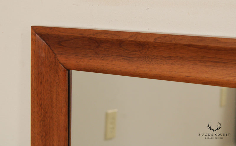 Henkel Harris Vintage Walnut Frame Wall Mirror