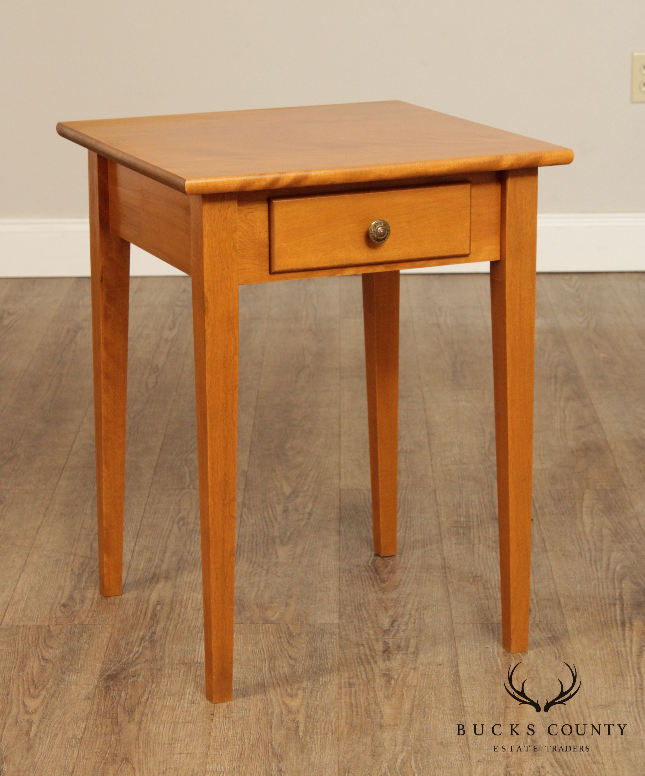 College Woodwork Shaker Style Birch Side Table