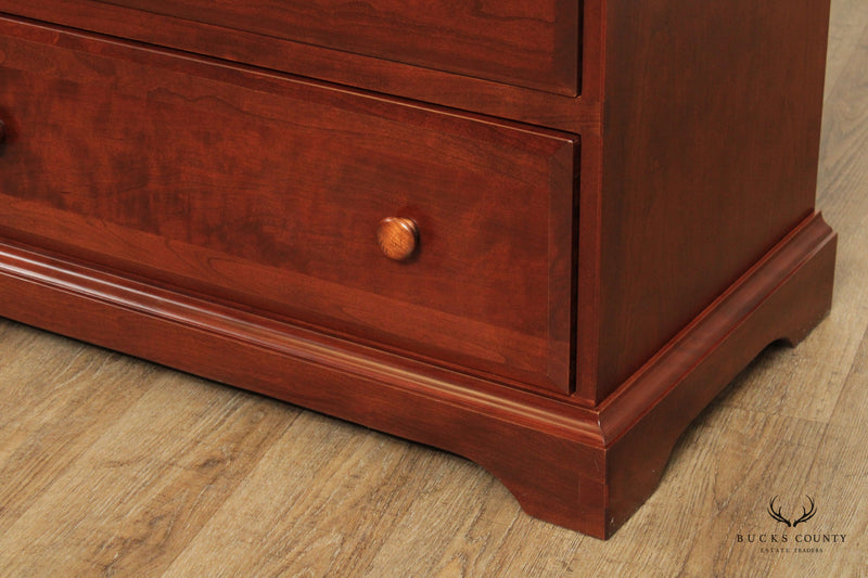 Hunt Country Furniture Cherry 'Fairfield' Long Chest of Drawers