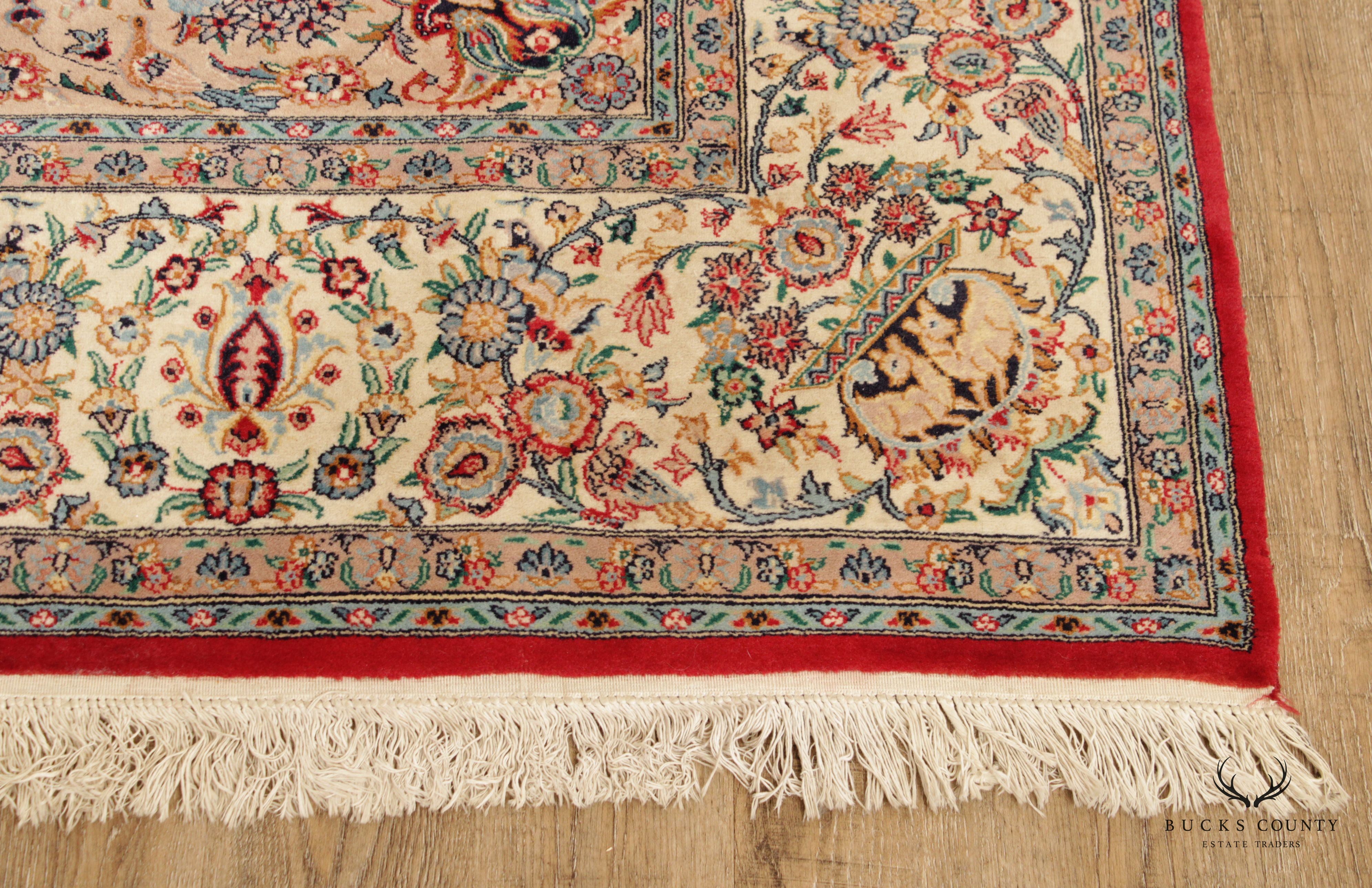 Perisan Hand Knotted Wool 10 5 x 8 3 Area Rug