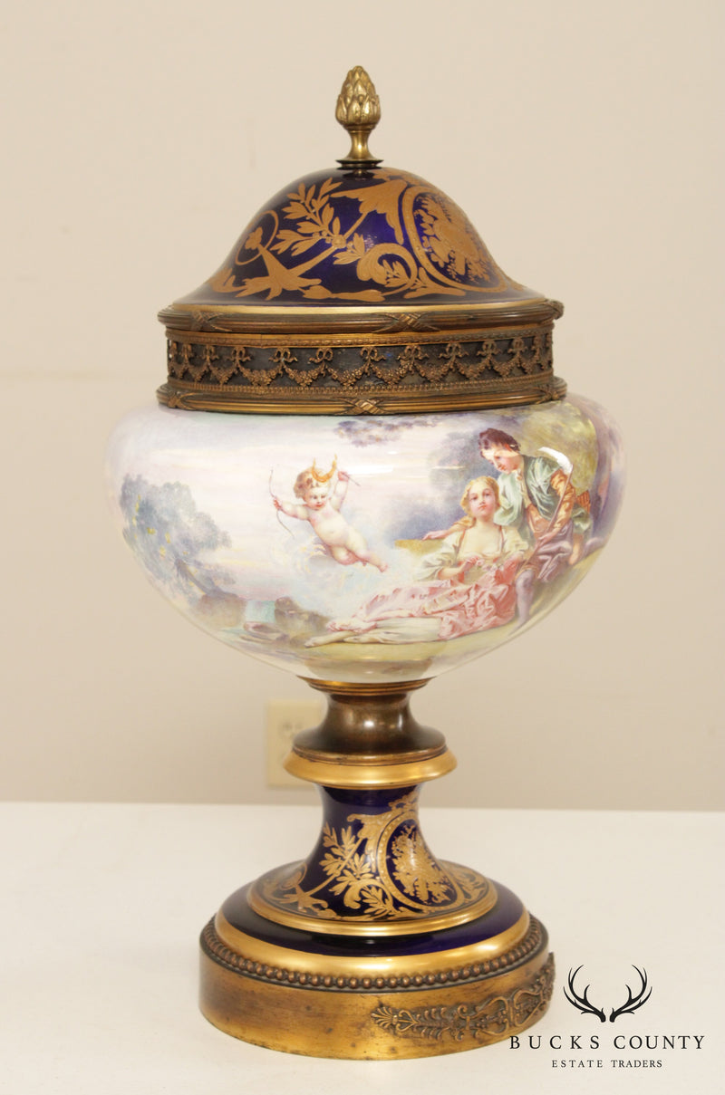 Antique French Sèvres Porcelain Urn