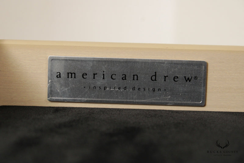 American Drew 'Savona' Farmhouse Style Demilune Cabinet