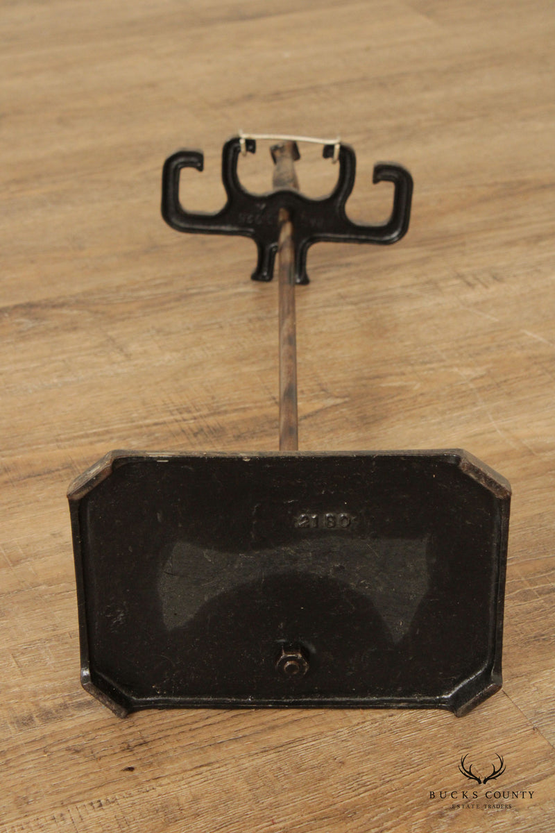 Vintage Four-Piece Set Iron Fireplace Tools