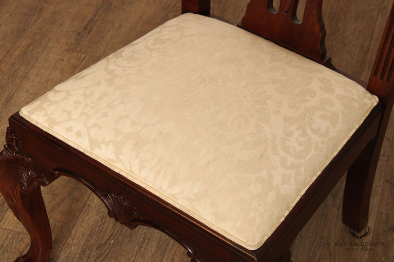 Stanley Furniture Set of Four Mahogany 'Stoneleigh' Dining Chairs
