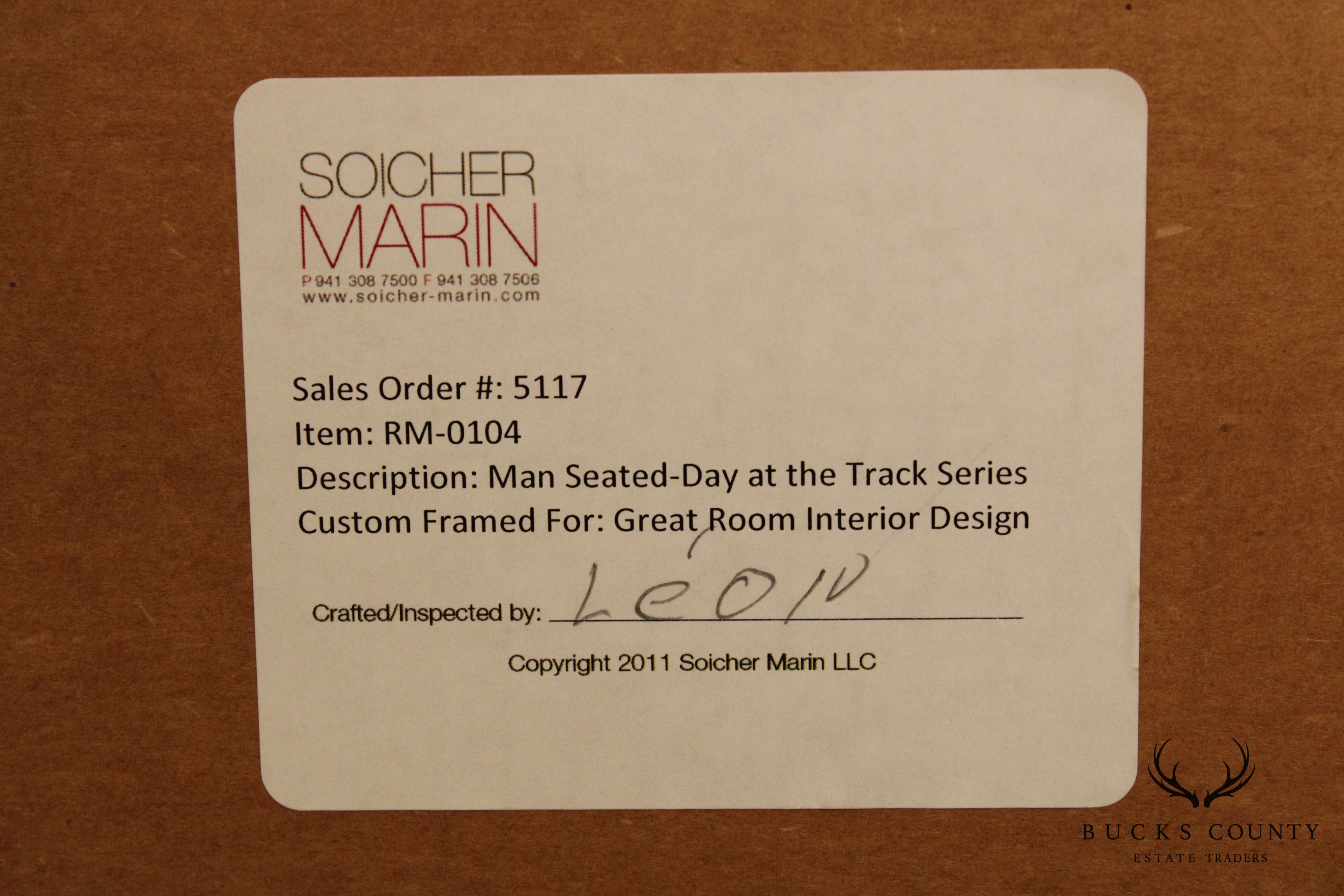 Custom Soicher Marin Sketch, 'Man Seated'