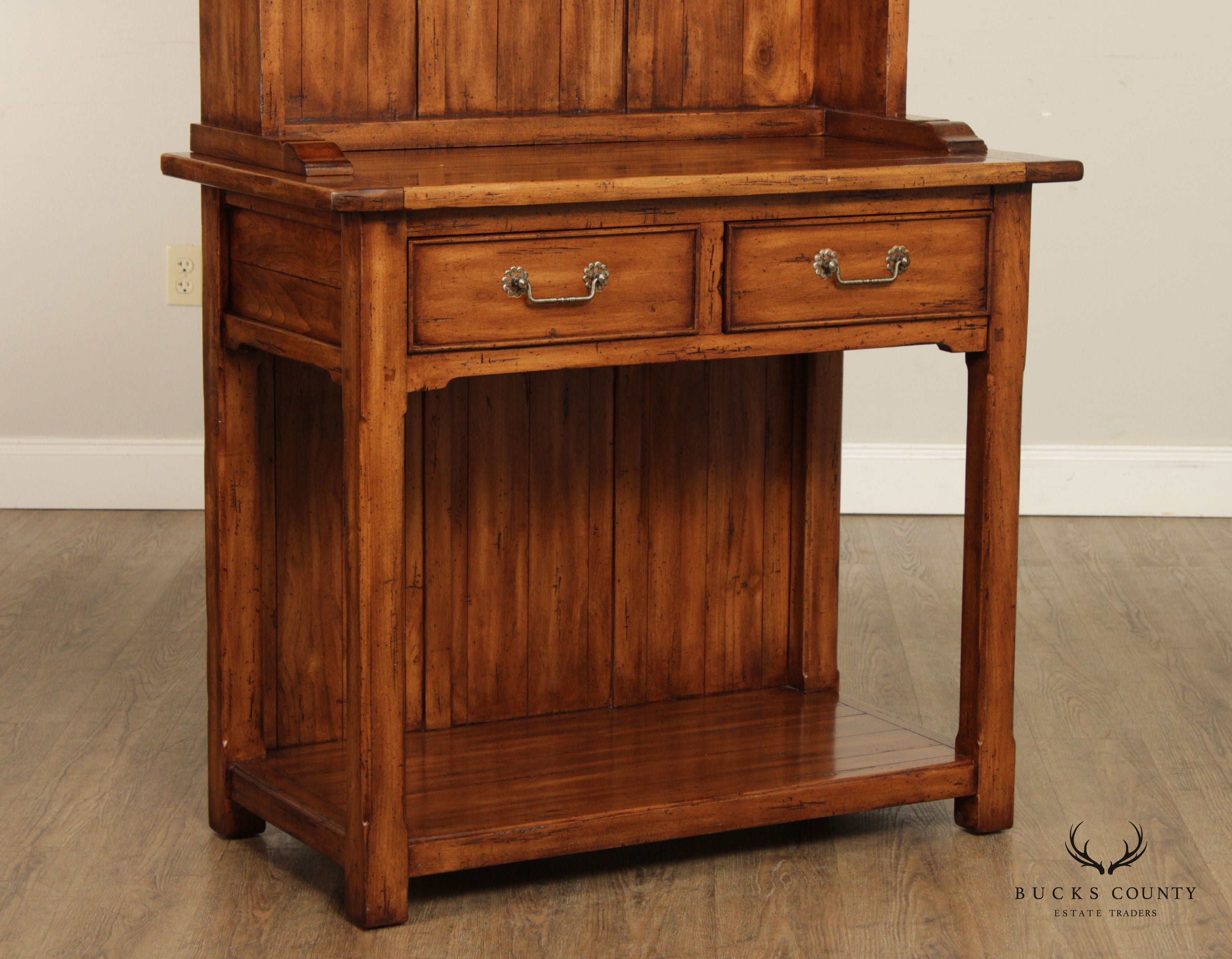 Bausman & Company Bench Made Welsh Dresser Hutch