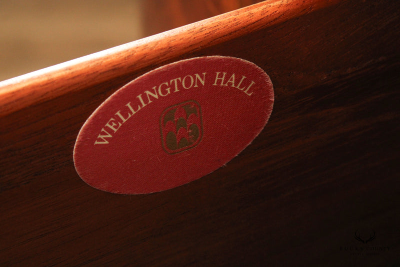 Wellington Hall Hepplewhite Style Inlaid Mahogany Sideboard