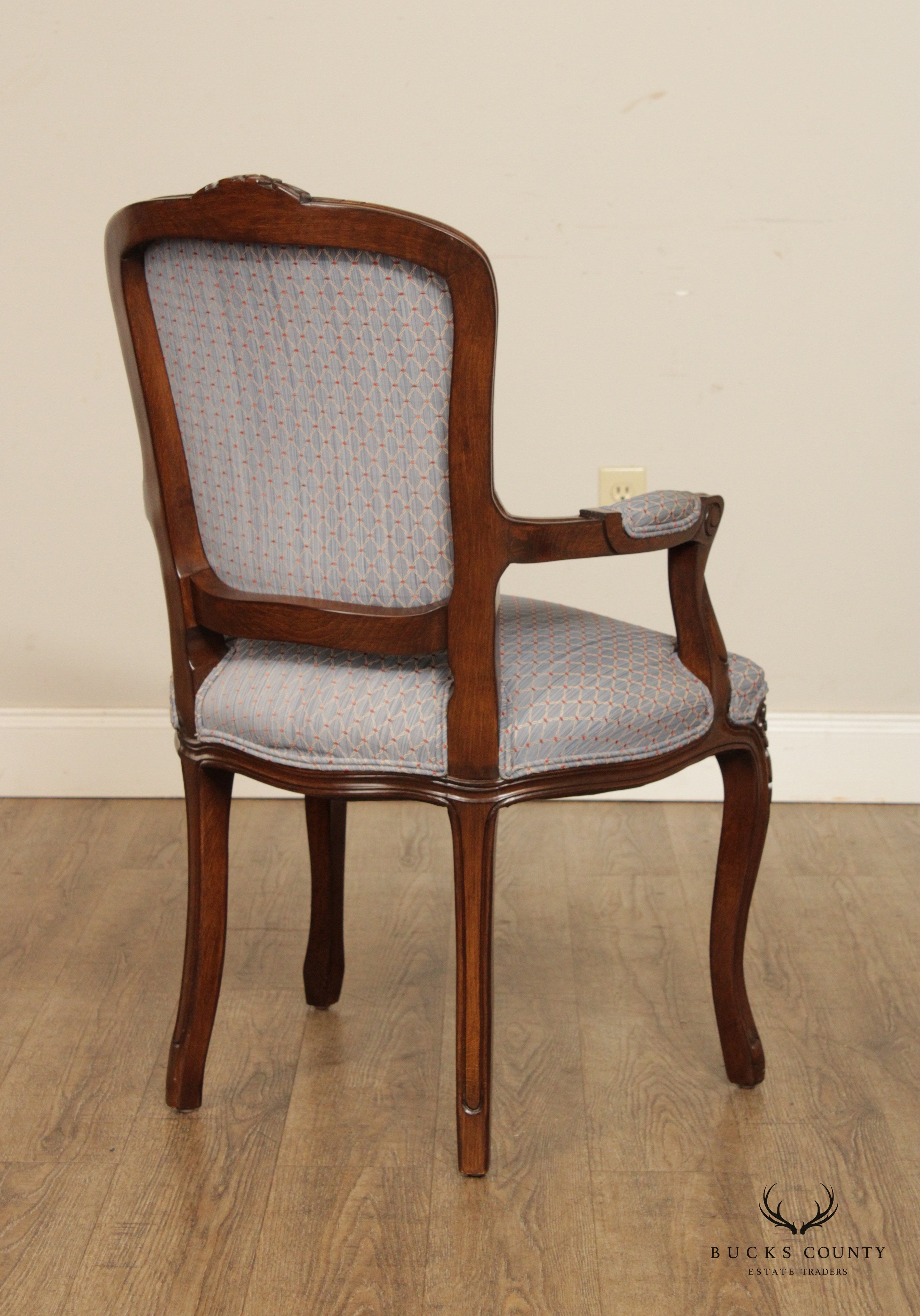 French Louis XV Style Fauteuil Armchair