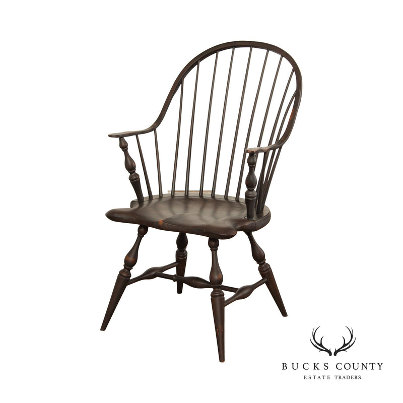 Tubb Early American Style Painted Windsor Armchair
