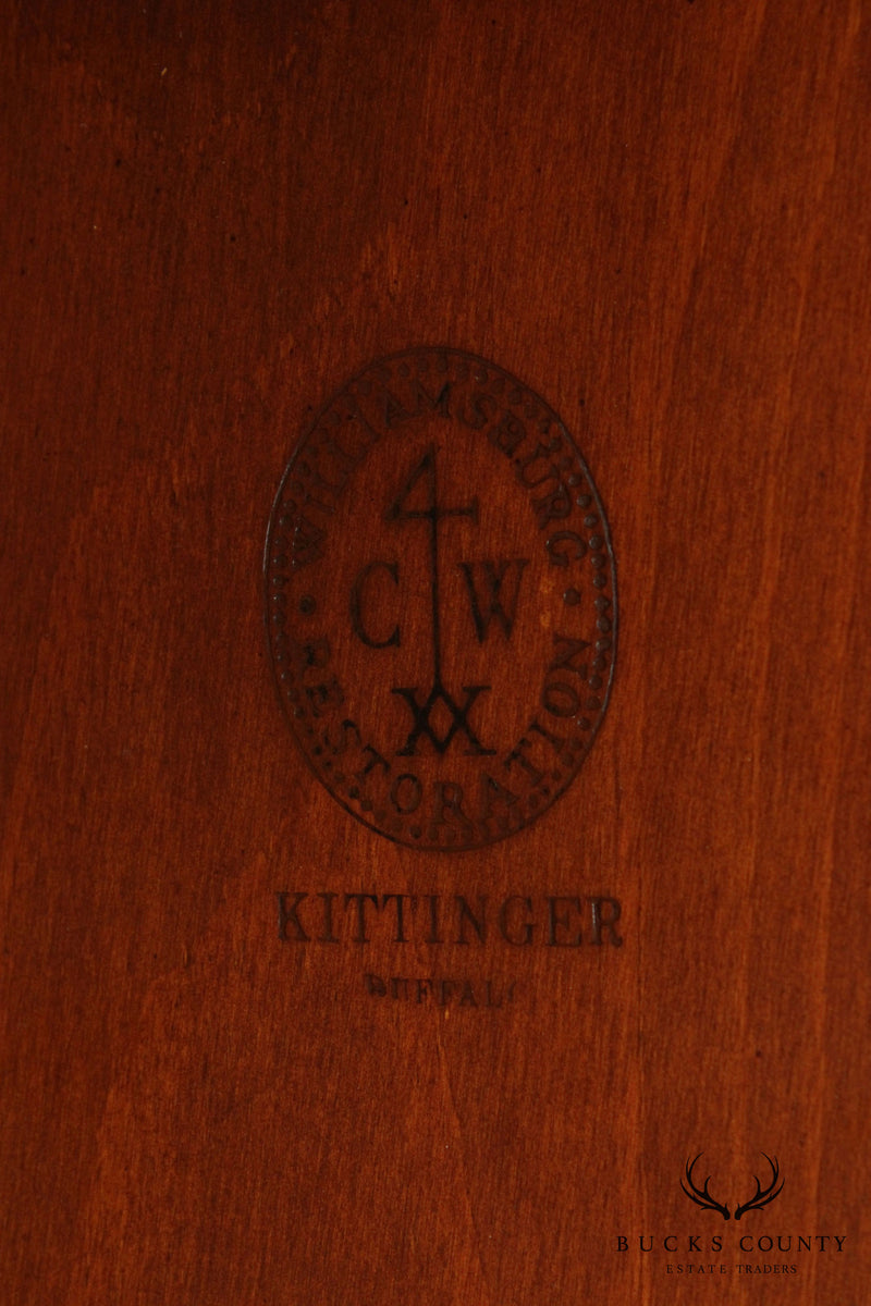 Kittinger Colonial Williamsburg Mahogany Queen Anne Tea Table (CW 8)