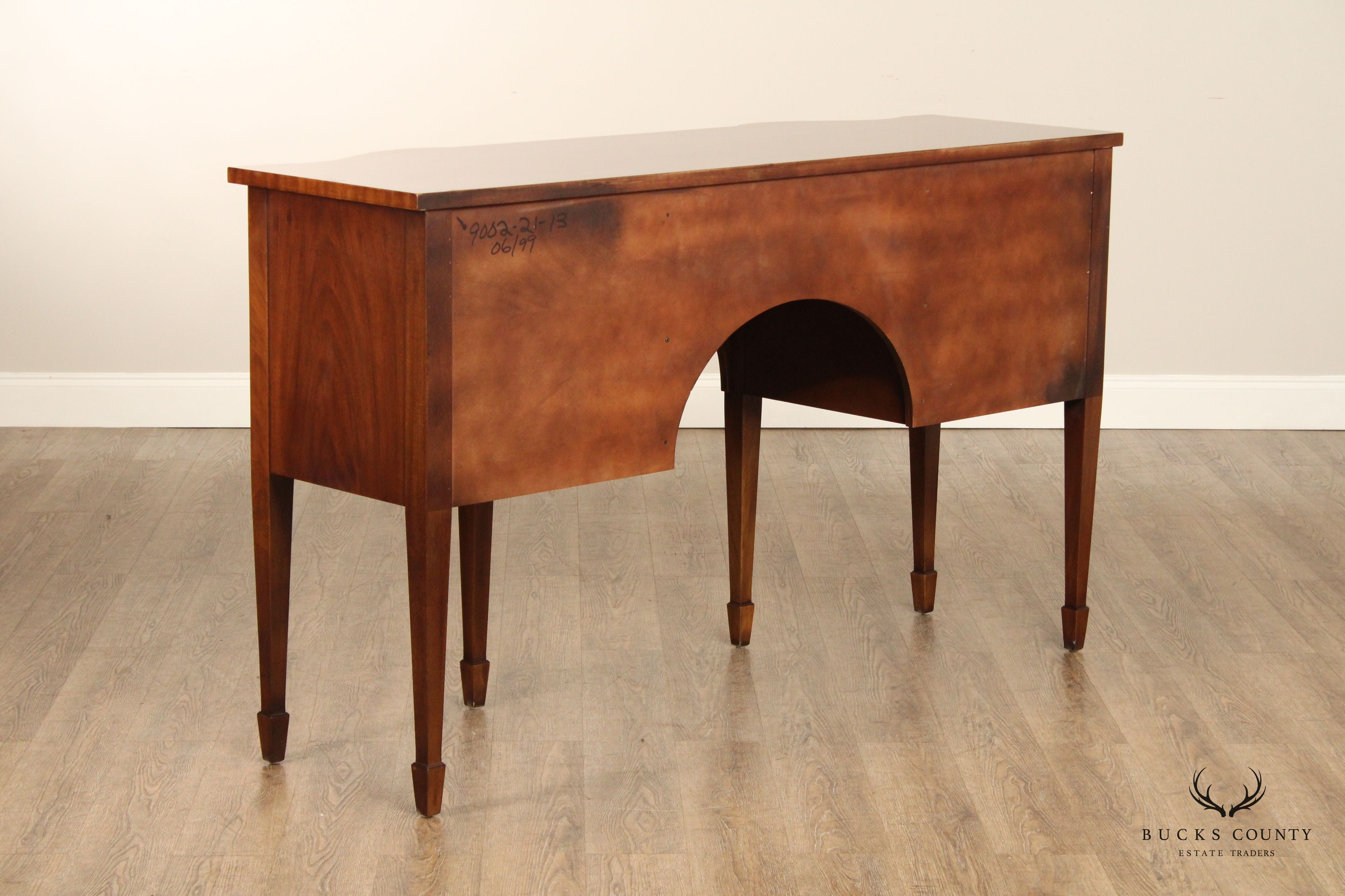 EJ Victor Federal Style Inlaid Mahogany Sideboard