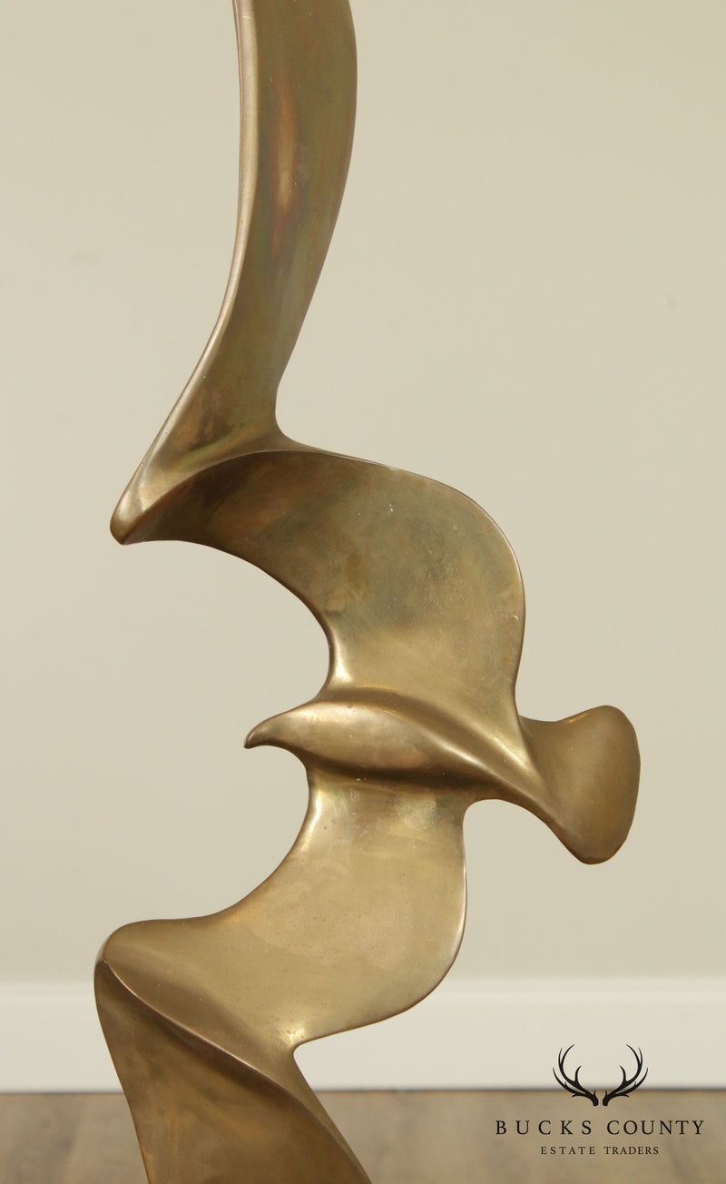 Hattakitkosol Somchai Bronze Sculpture Untitled "Bird in Flight"