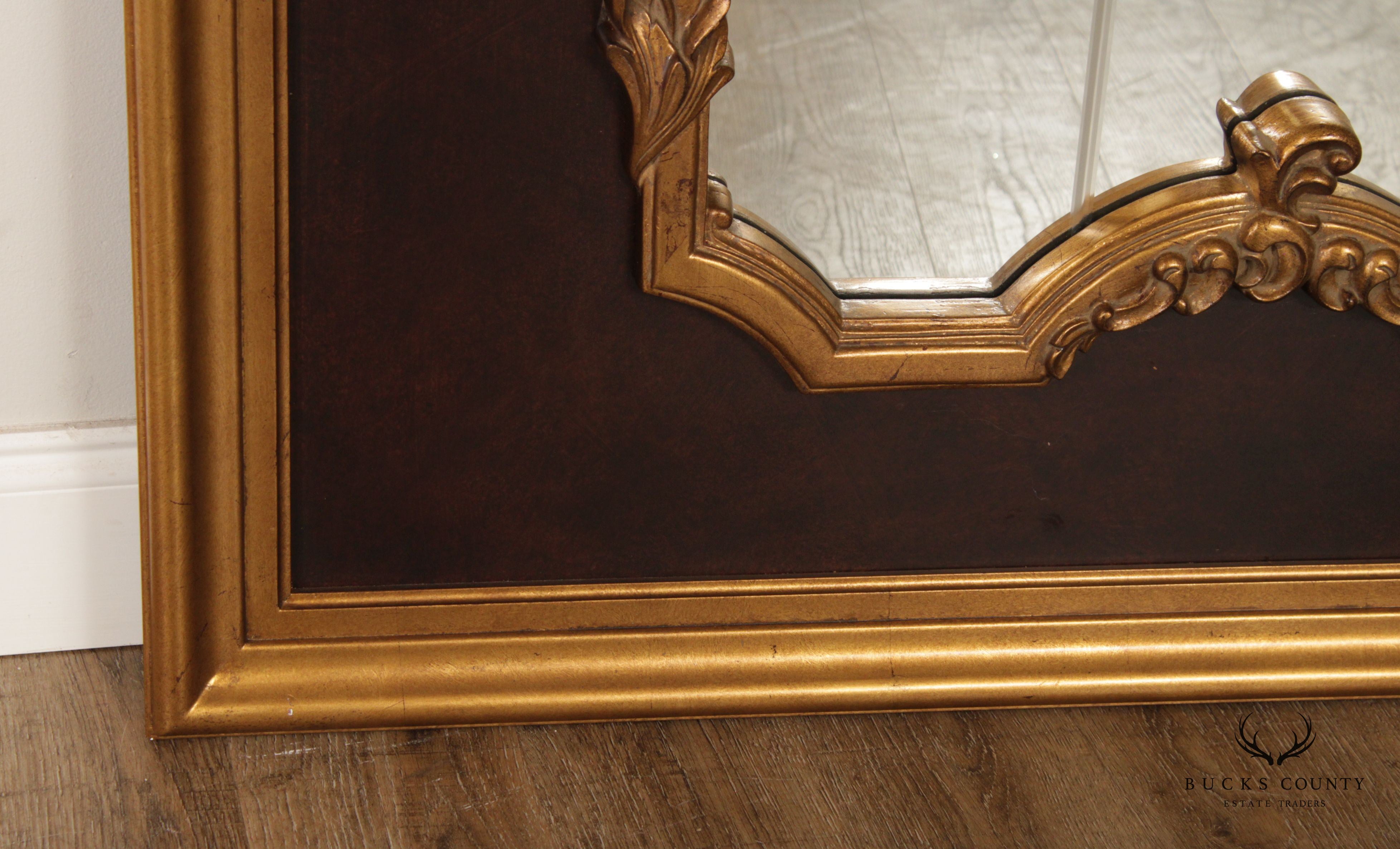 Bassett Rococo Style Giltwood Wall Mirror