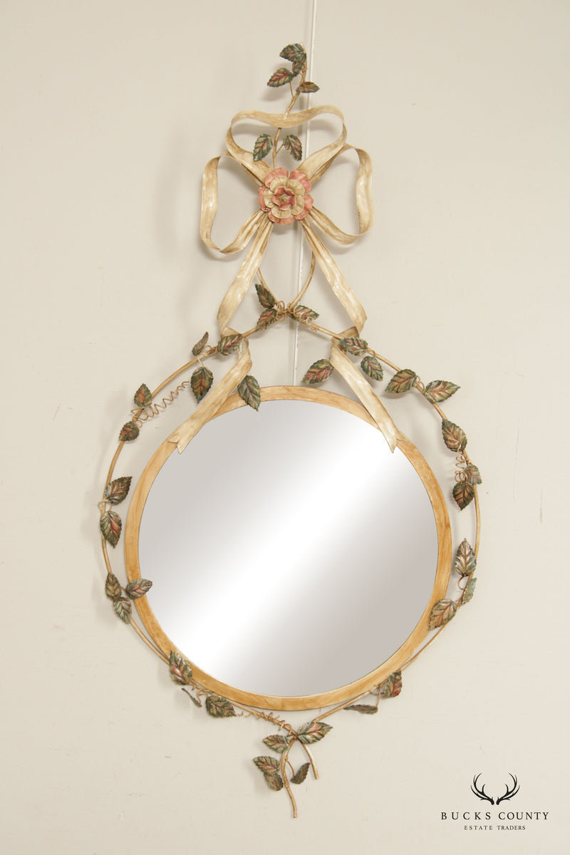 LaBarge French Provincial Style Tole Wall Mirror