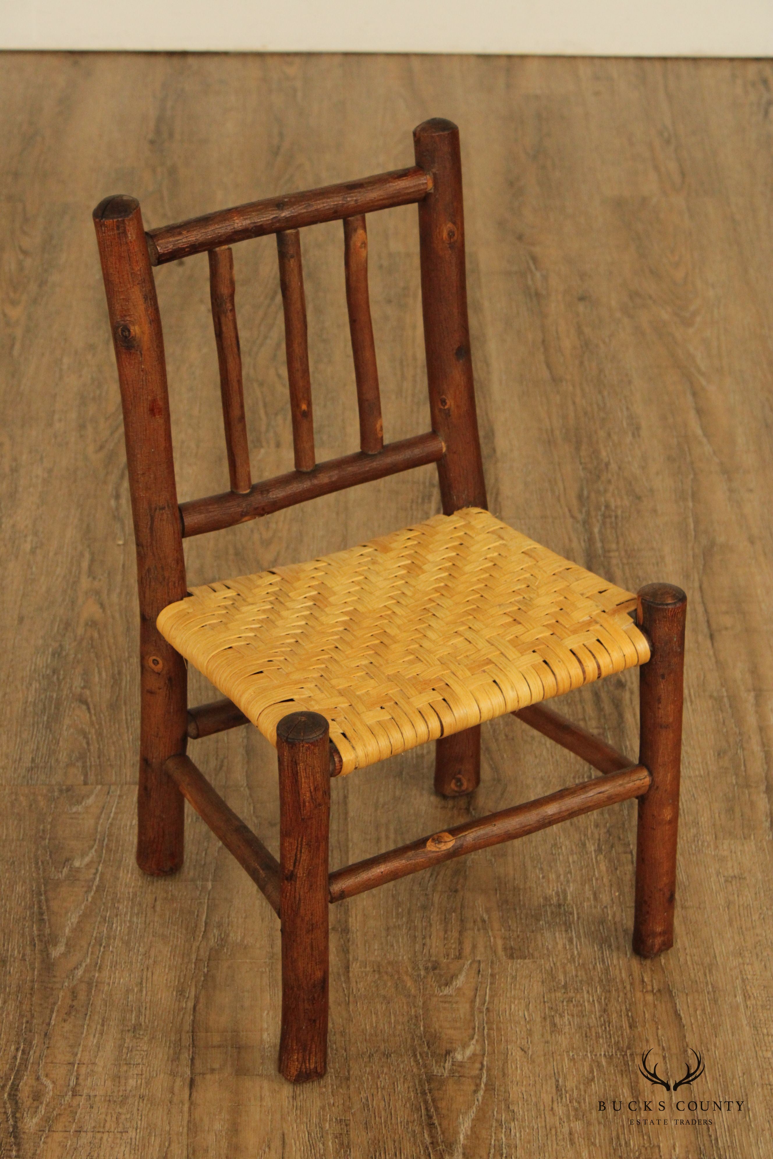 Vintage Rustic Primitive Children's Chair