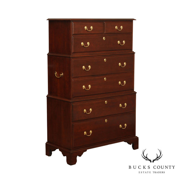Harden Chippendale Style Cherry High Chest