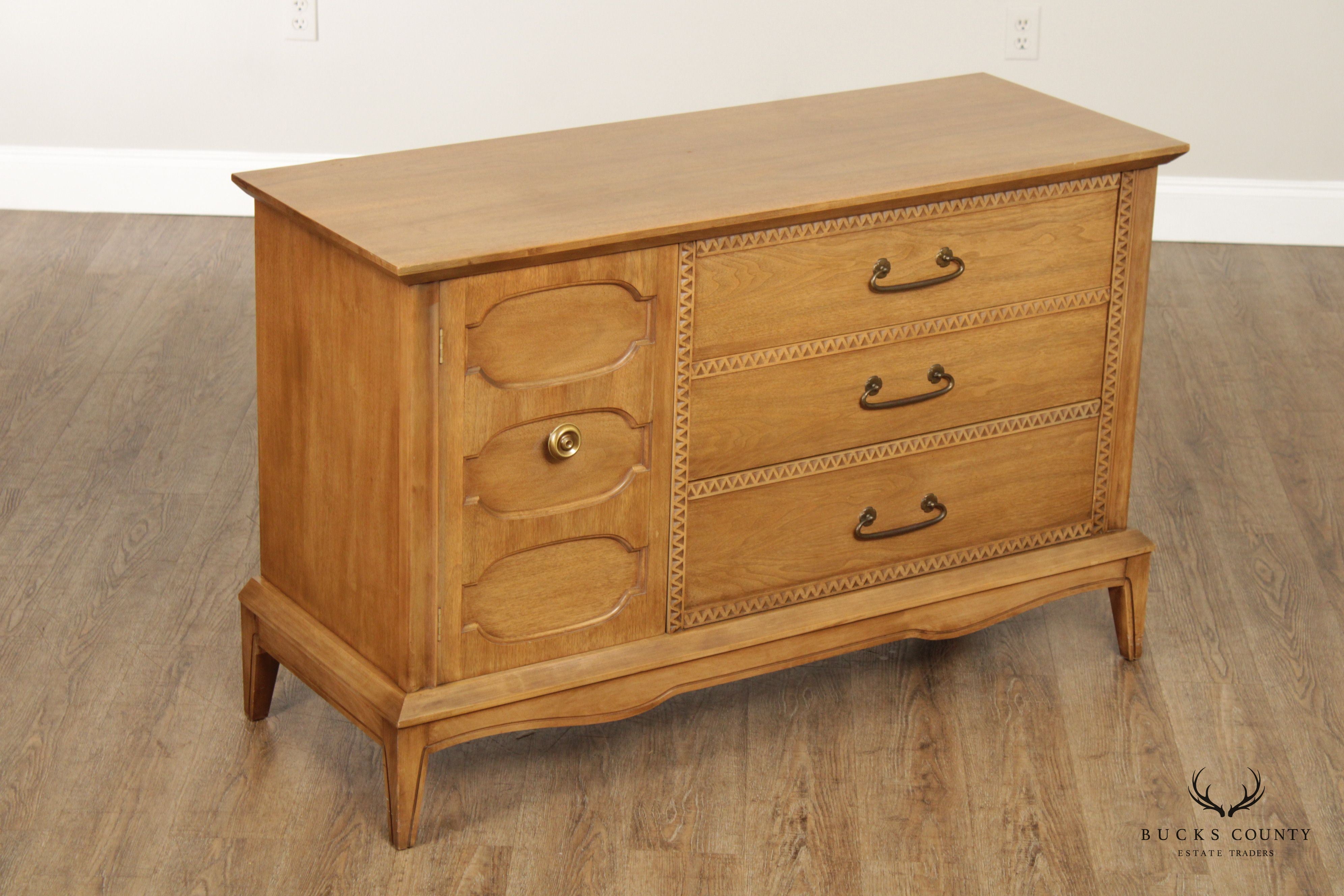 Mid Century Modern Walnut Credenza or Chest