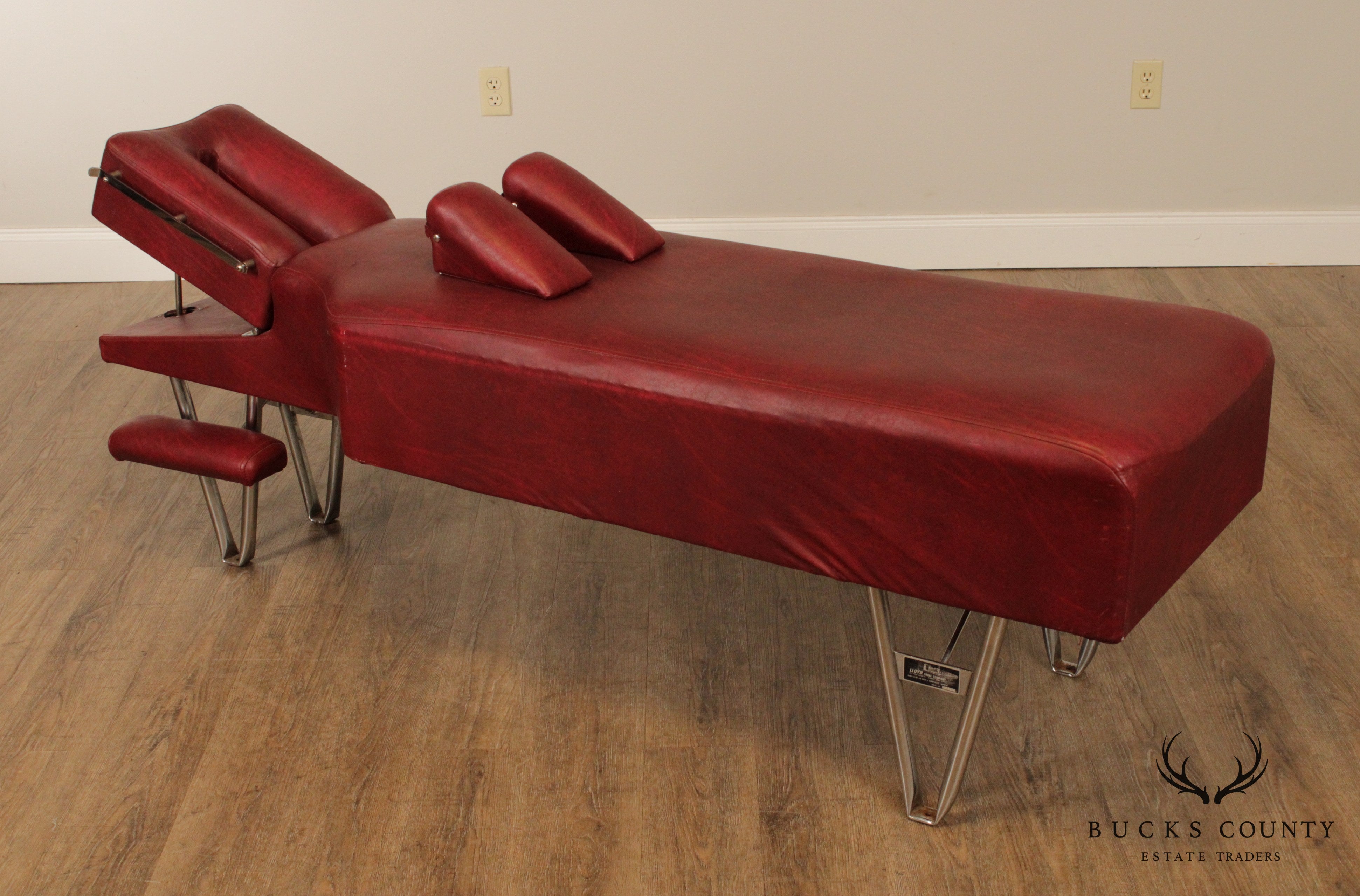 Lloyd Table Company Mid Century Modern Chiropractic Table