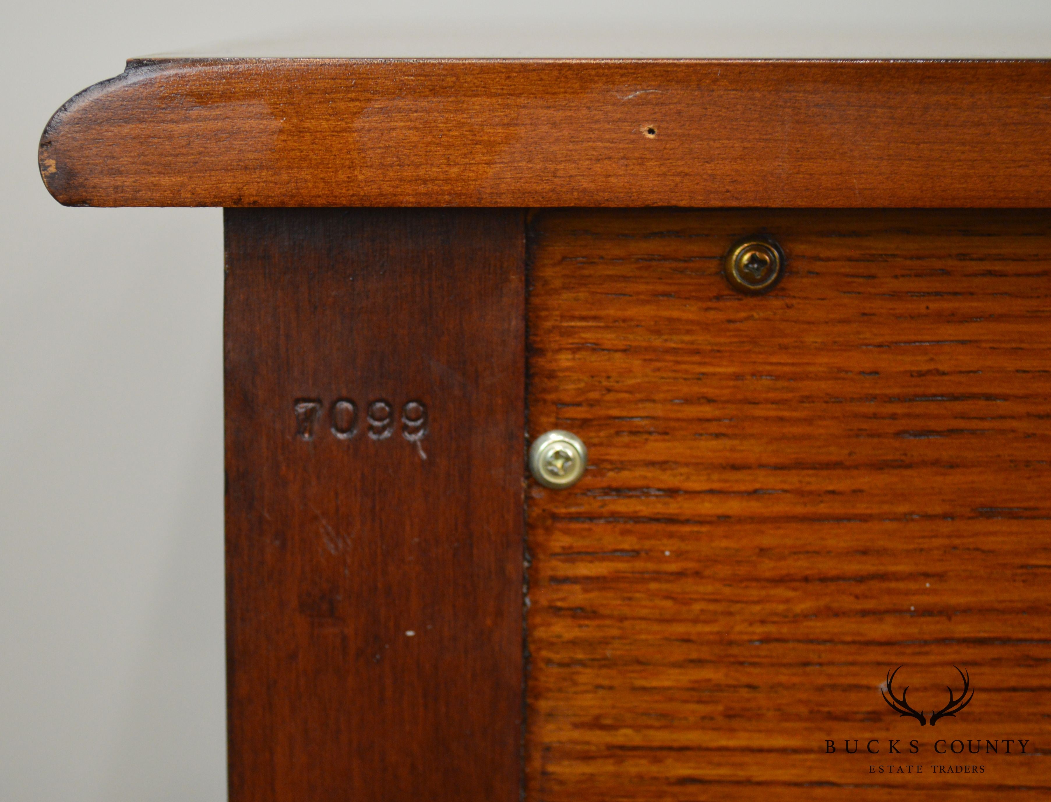 Widdicomb French Louis XV Style Fruitwood Carved Serpentine Chest of Drawers