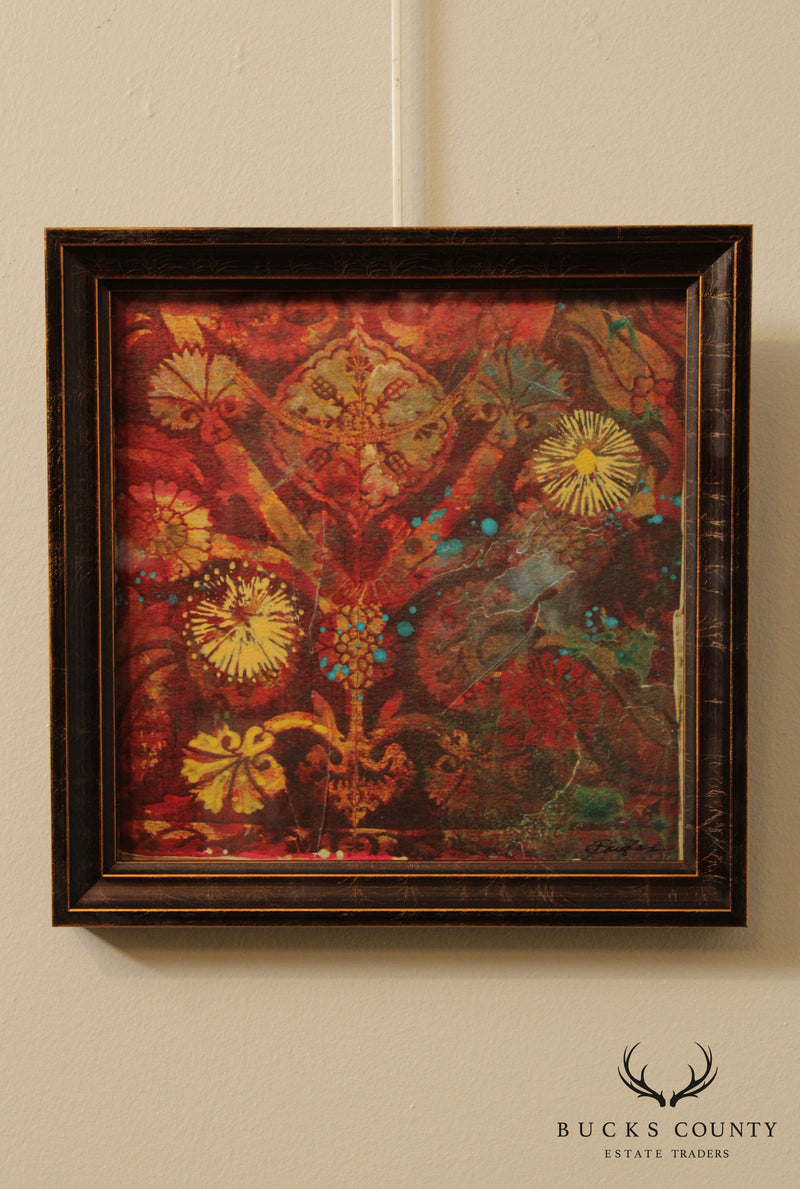 Decorative Abstract Painting, signed "Douglas"