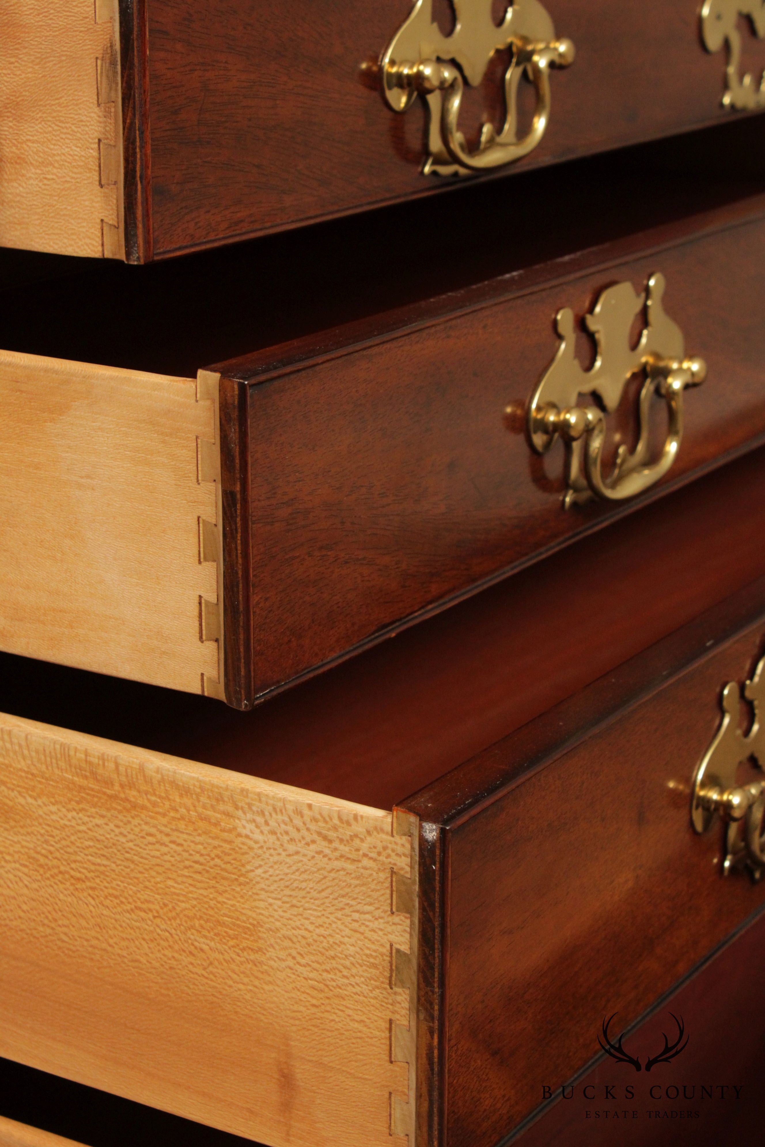 Kindel National Trust for Historic Preservation Collection Mahogany Secretary Desk