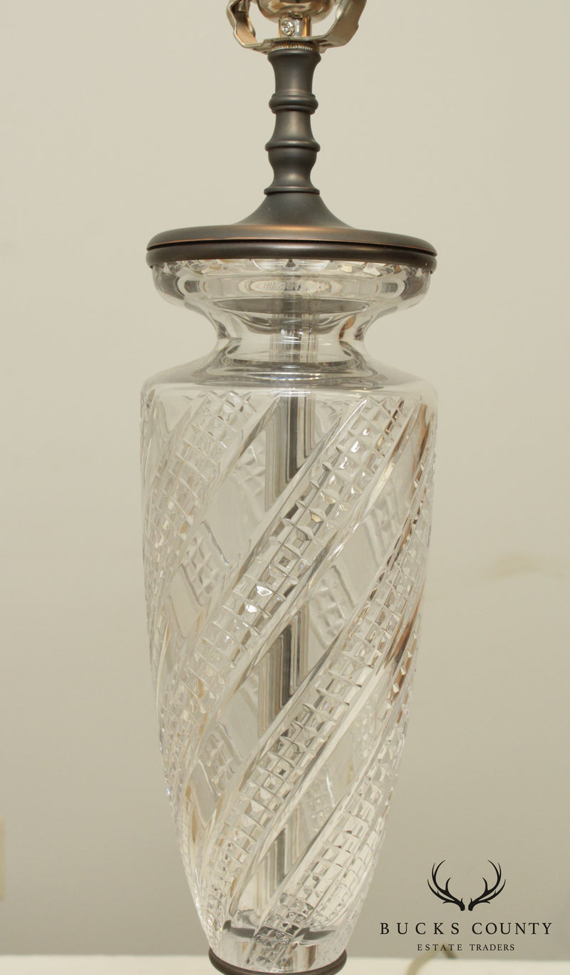 Waterford Crystal Table Lamp with Shade
